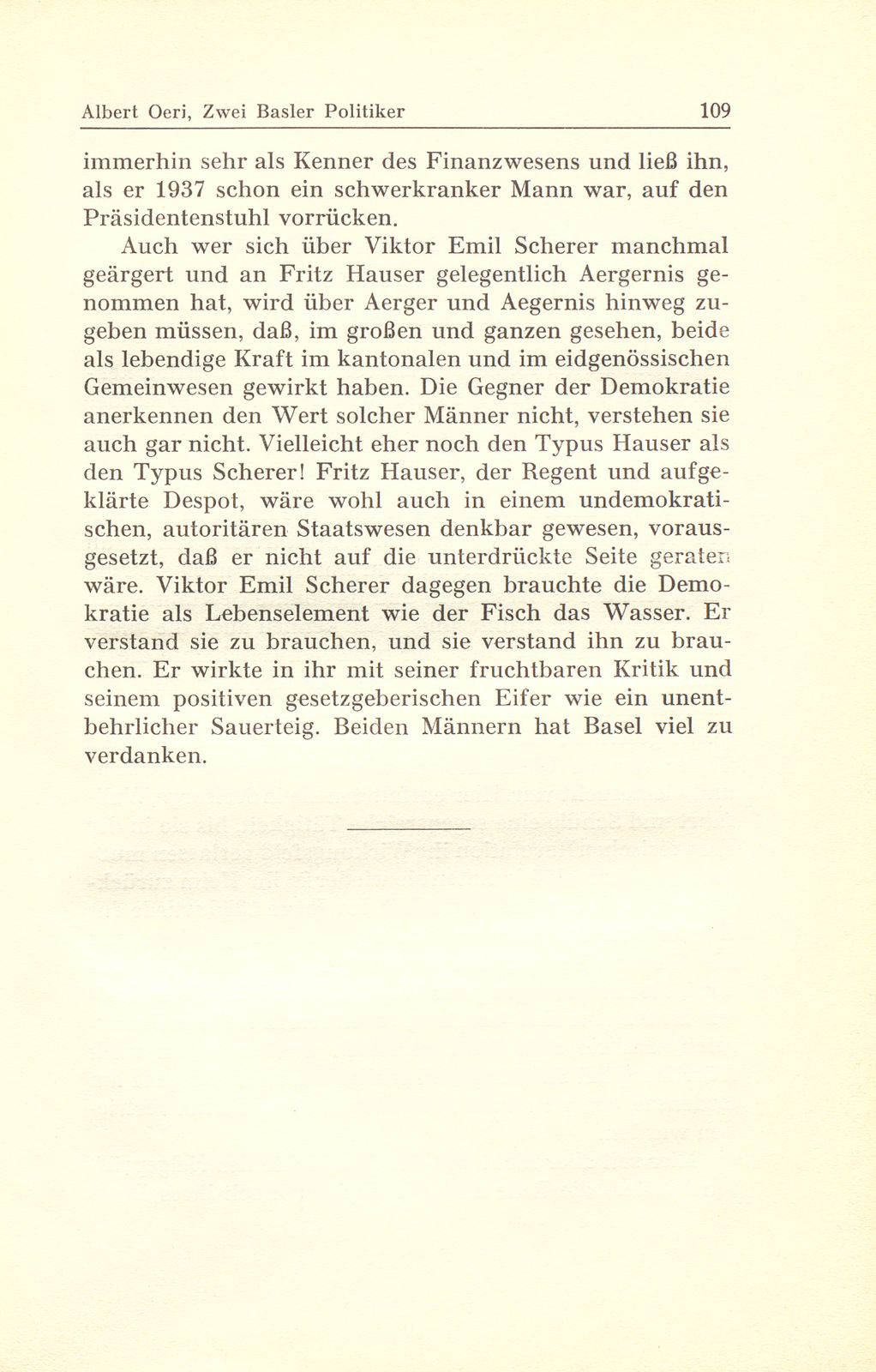 Zwei Basler Politiker [Dr. V.E. Scherer und Dr. F. Hauser] – Seite 3