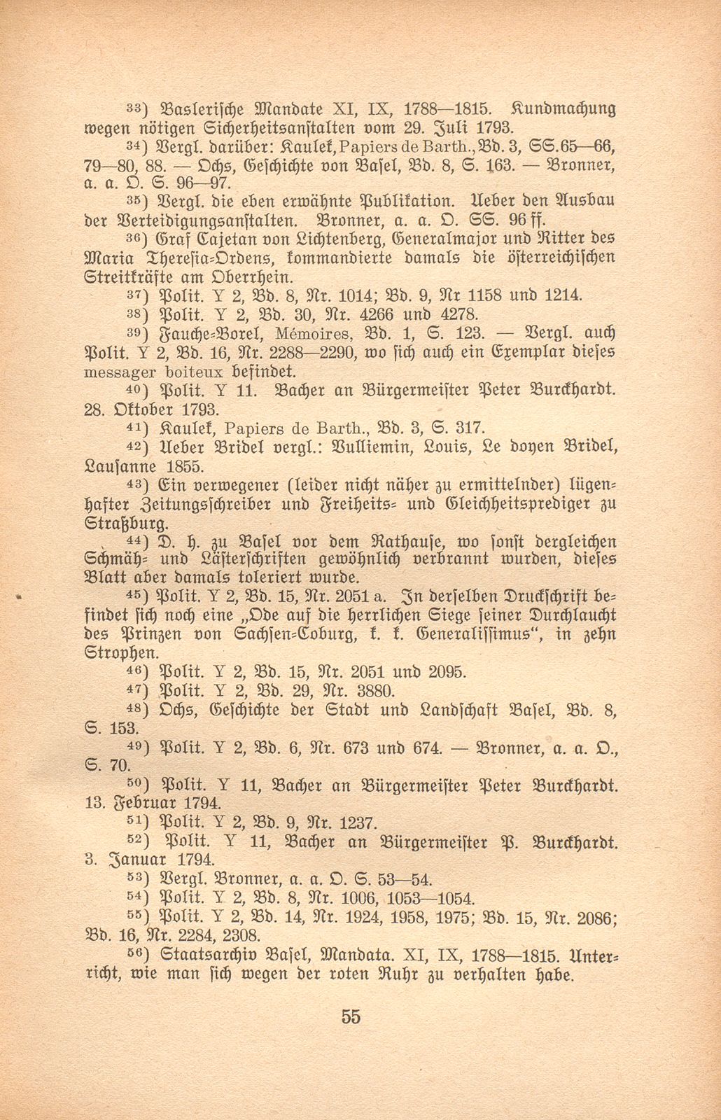 Kriegsnöte der Basler in den 1790er Jahren – Seite 42