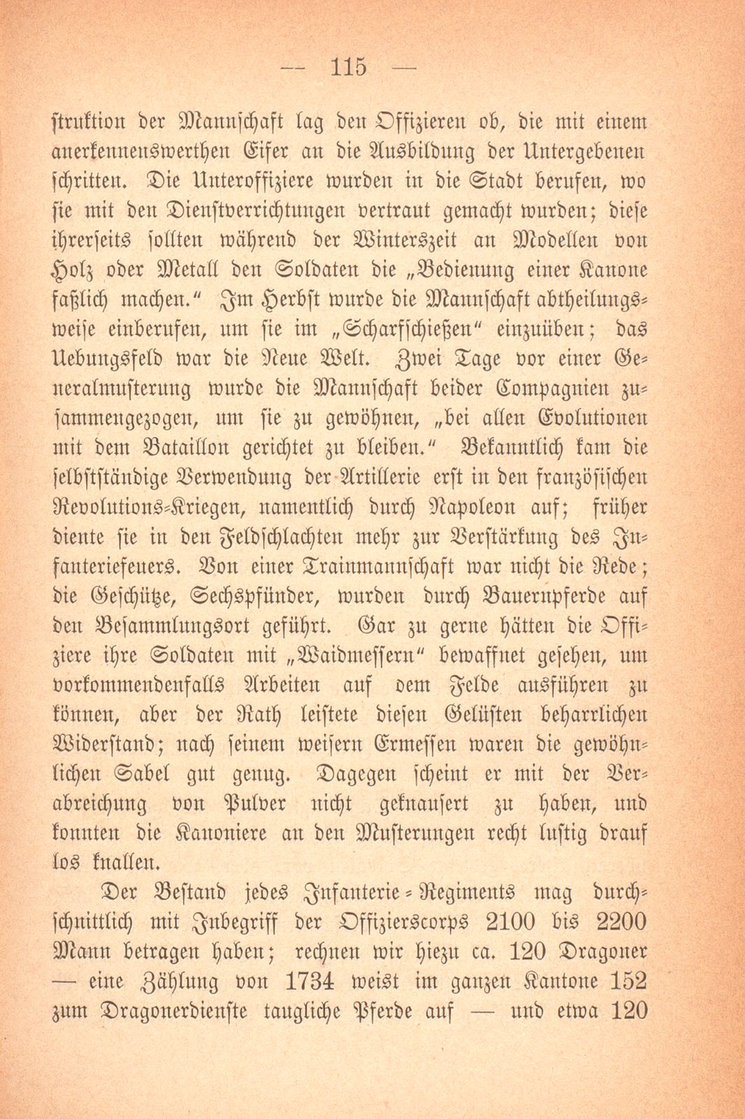 Über das baslerische Militärwesen in den letzten Jahrhunderten – Seite 37