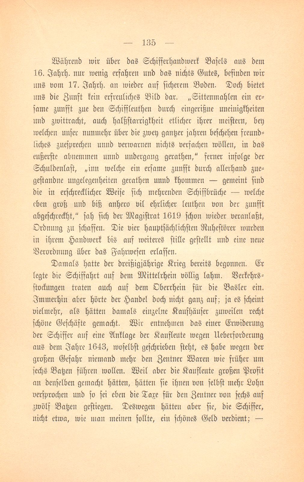 Zur Geschichte der Basler Rheinschiffahrt und der Schiffleutenzunft – Seite 25