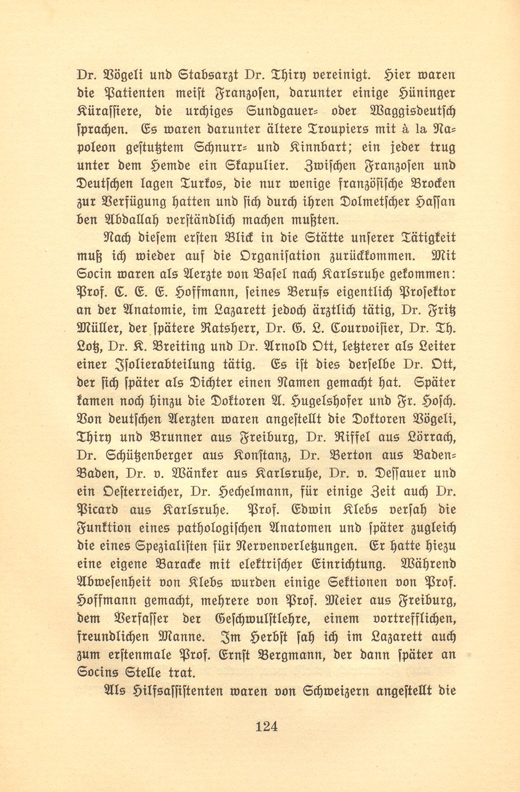 Lazaretterinnerungen aus dem Kriege 1870/71 – Seite 14