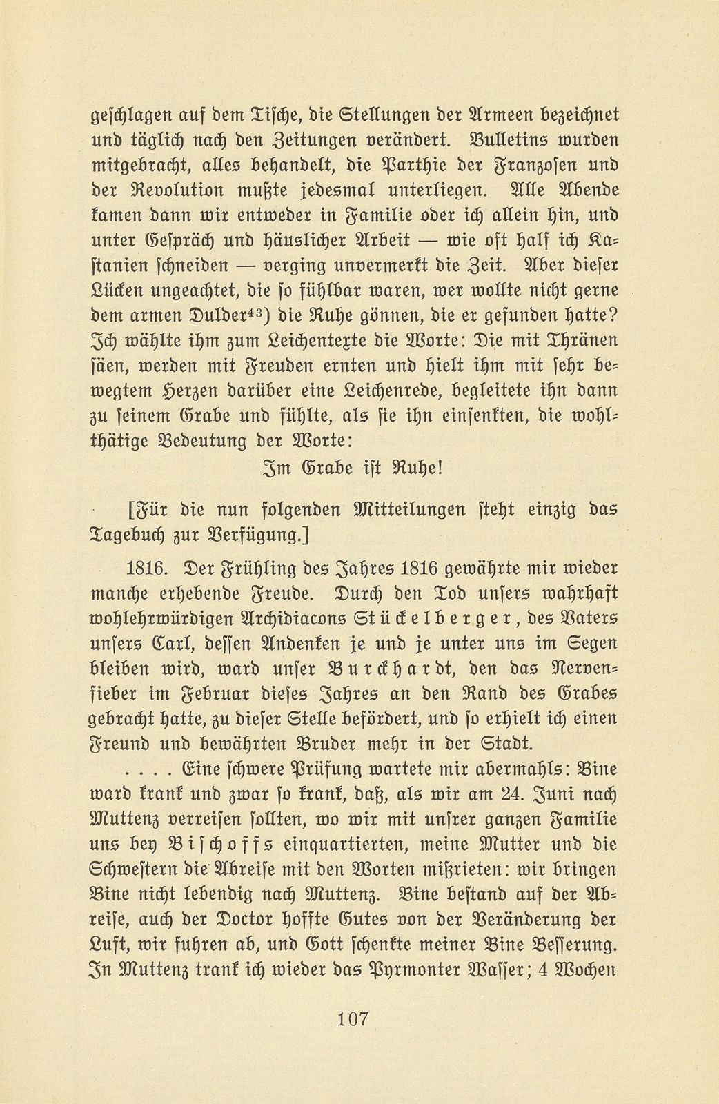 Aus den Aufzeichnungen von Pfarrer Daniel Kraus 1786-1846 – Seite 55