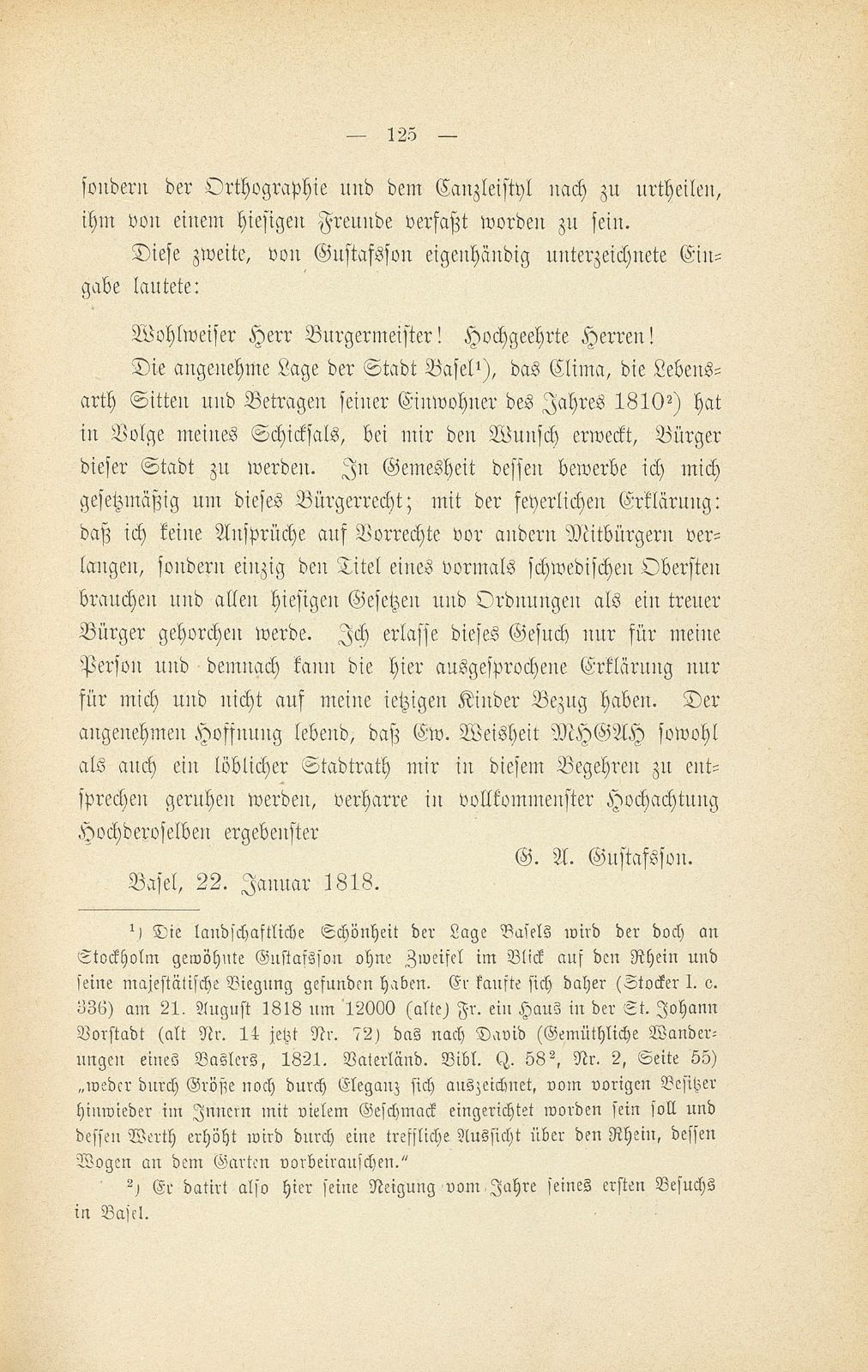 Der Schwedenkönig wird Basler-Bürger – Seite 13