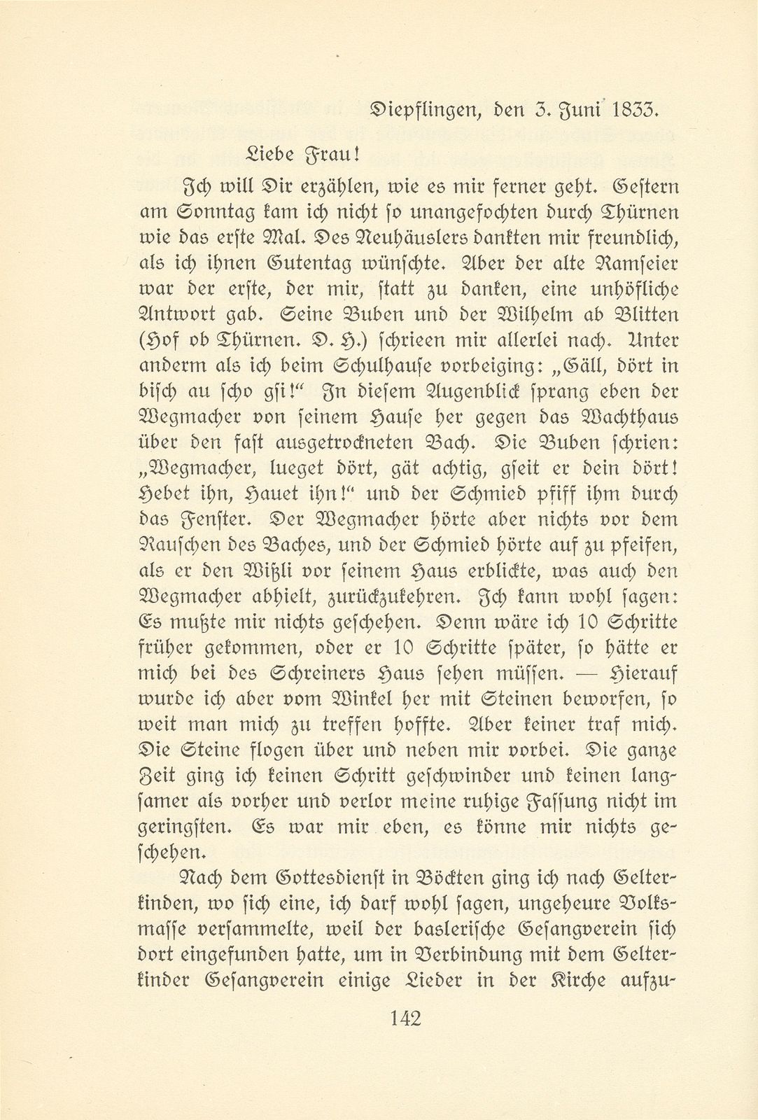 Briefe aus den Dreissigerwirren [M. Buser-Rolle] – Seite 14