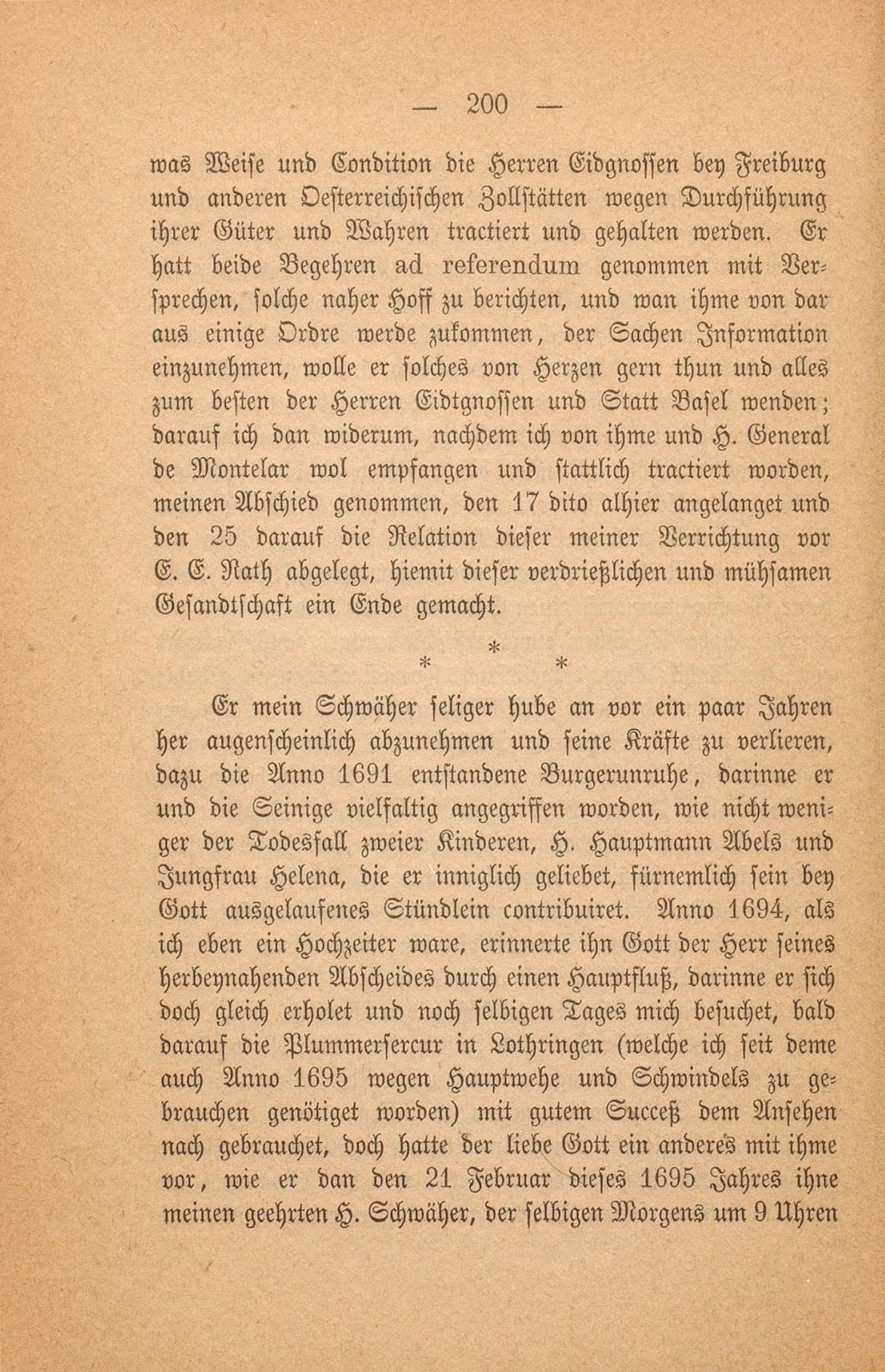 Aus einem baslerischen Stammbuch, XVII. Jahrhundert – Seite 64