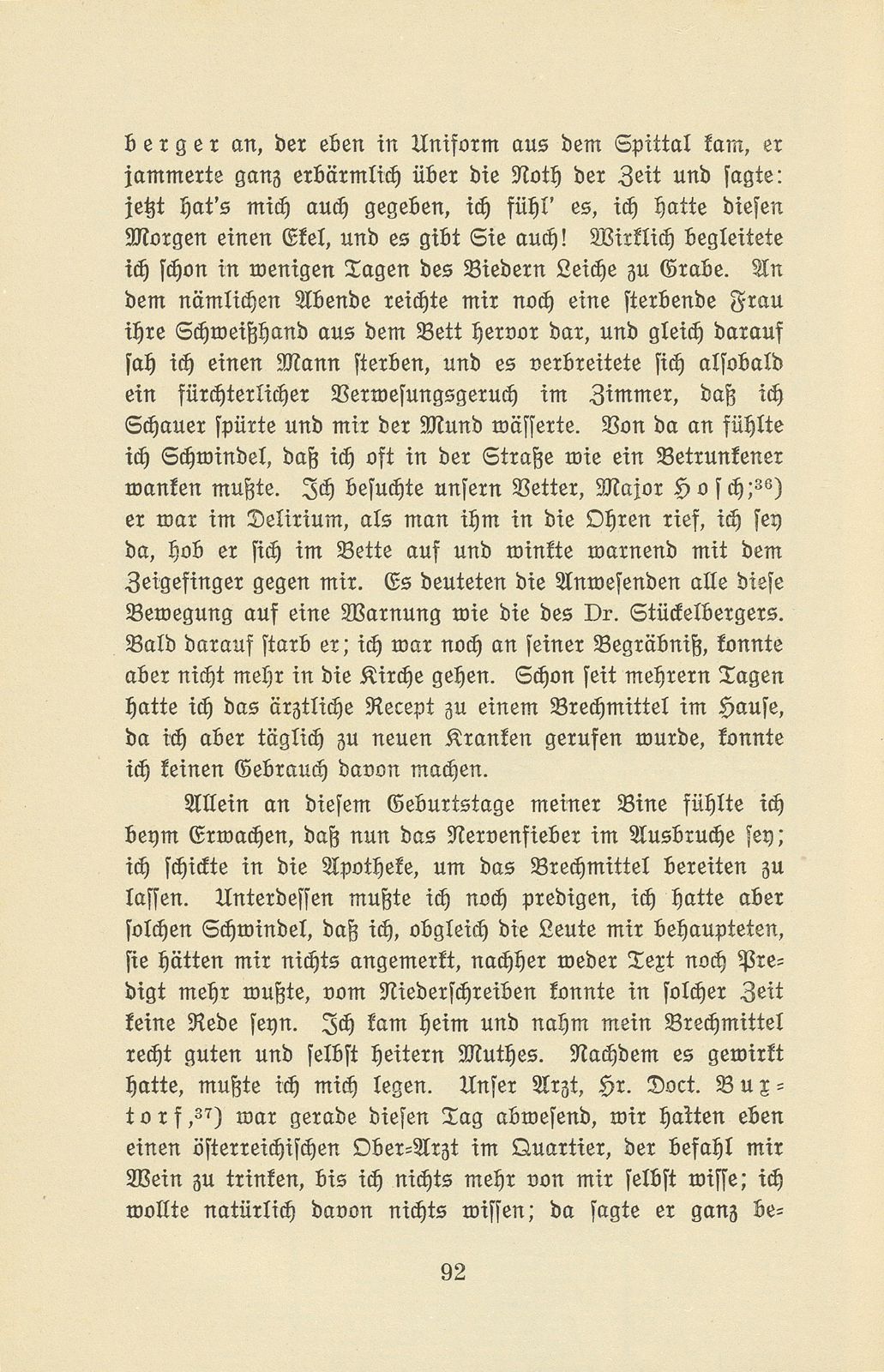 Aus den Aufzeichnungen von Pfarrer Daniel Kraus 1786-1846 – Seite 40