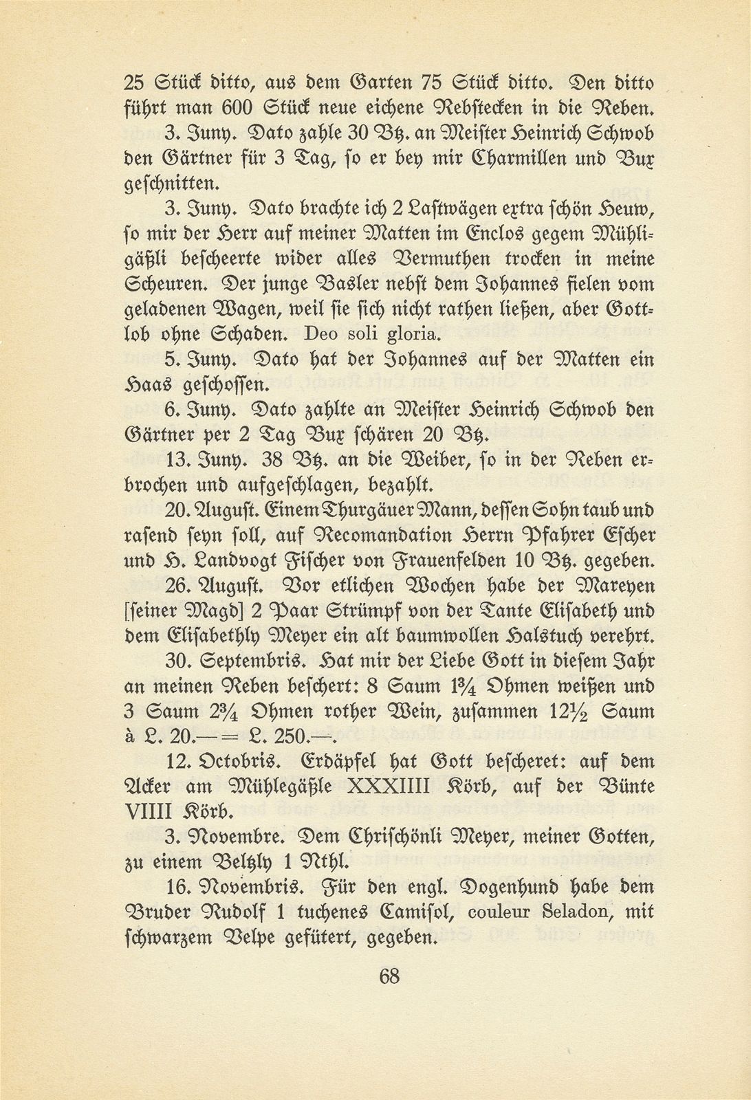 Streifzüge durch ein Notizbuch aus der Zopfzeit. [Emanuel Le Grand] – Seite 18