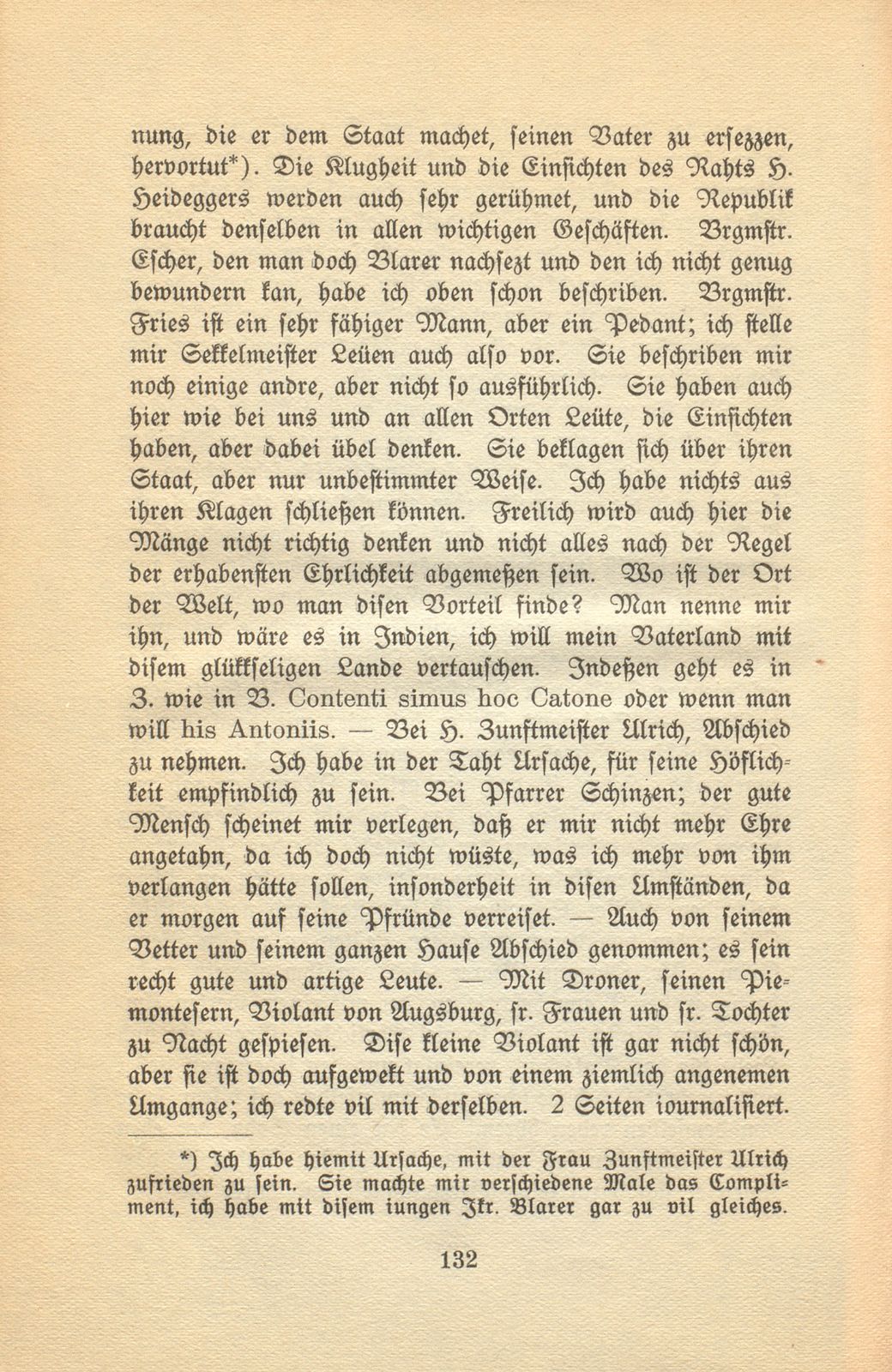 Isaak Iselins Reisetagebuch 1754 – Seite 37