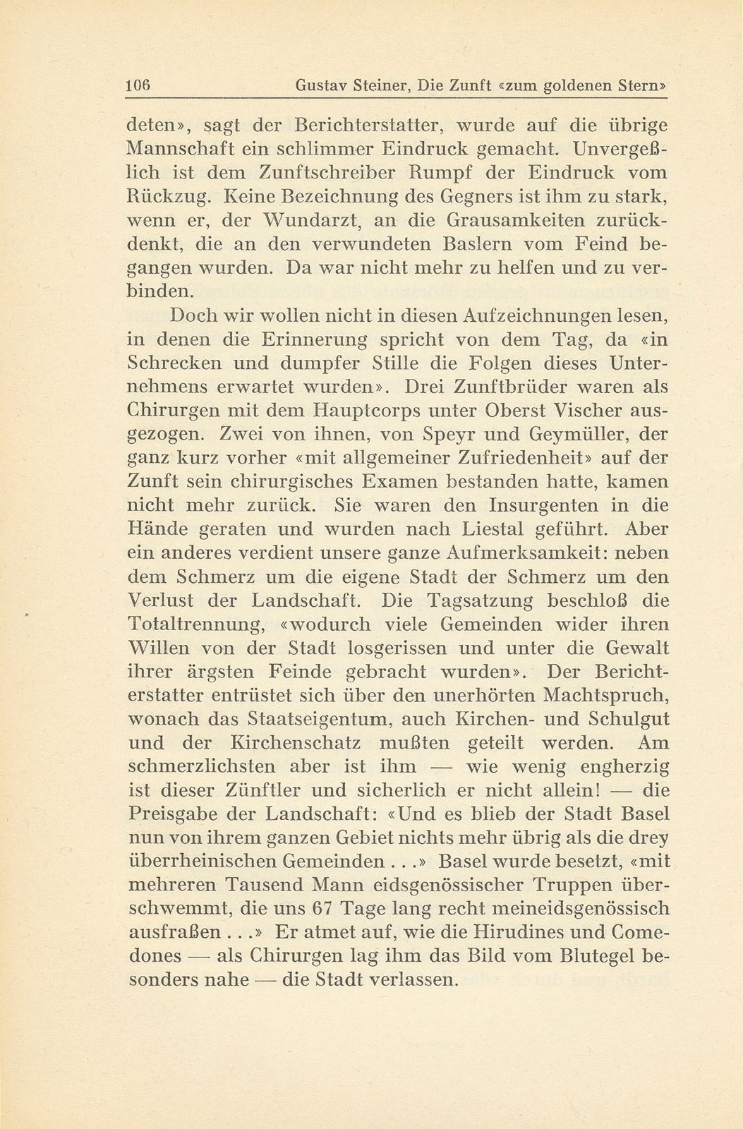 Die Zunft ‹zum goldenen Stern› im 19. Jahrhundert – Seite 38