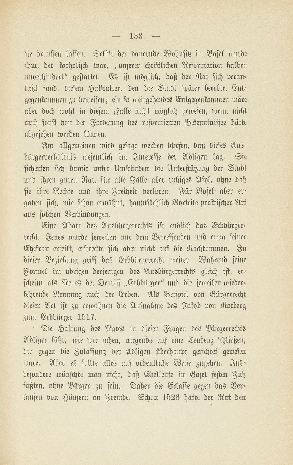 Basels Beziehungen zum Adel seit der Reformation – Seite 15