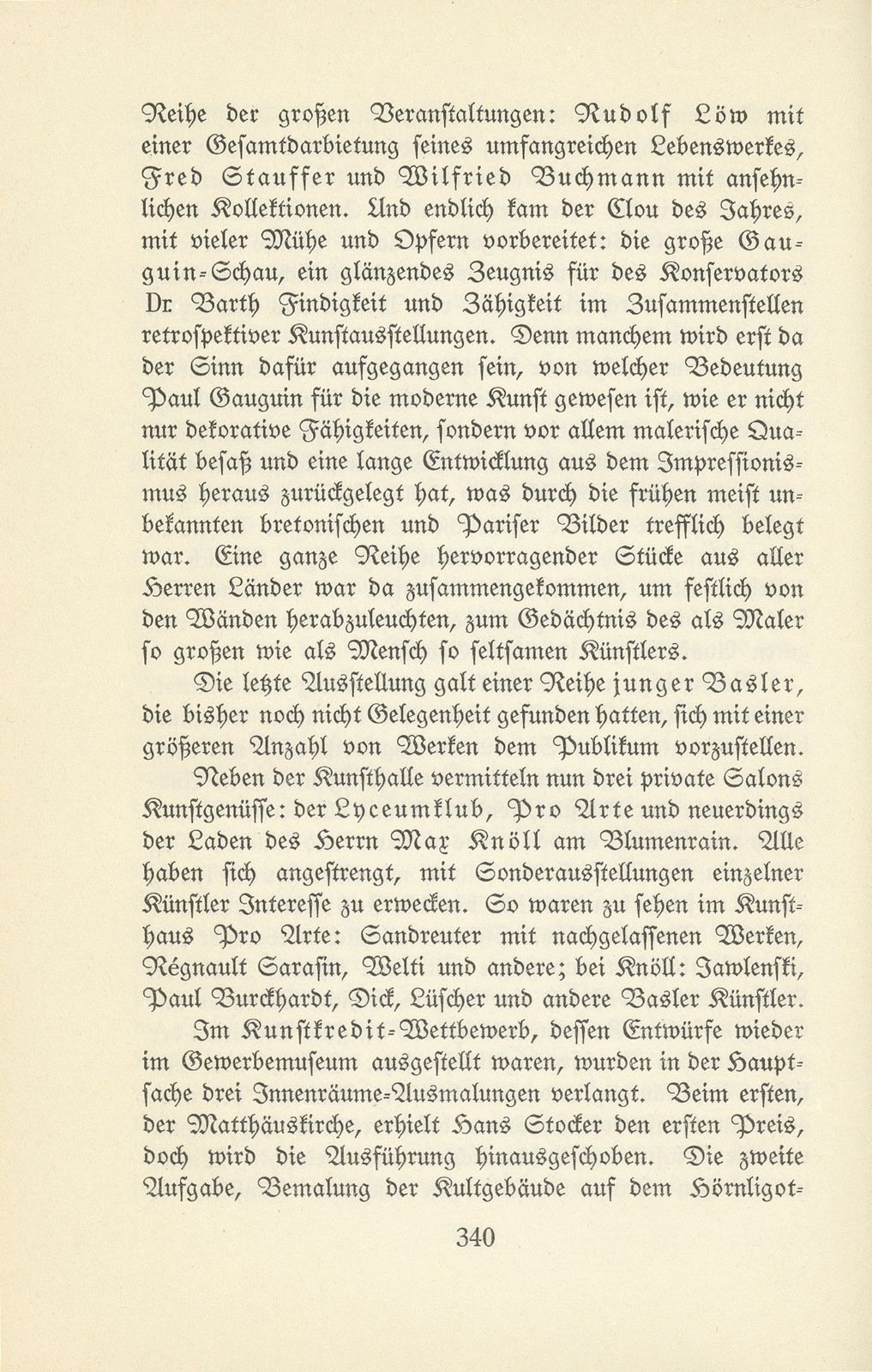 Das künstlerische Leben in Basel vom 1. Oktober 1927 bis 30. September 1928 – Seite 4