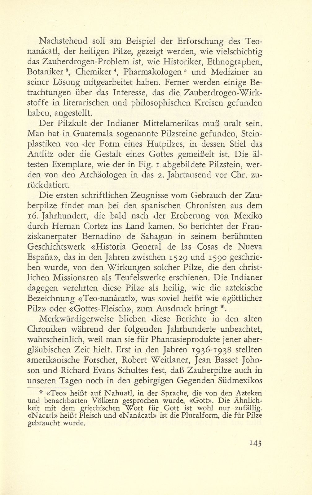 Die Erforschung der mexikanischen Zauberpilze und das Problem ihrer Wirkstoffe – Seite 3