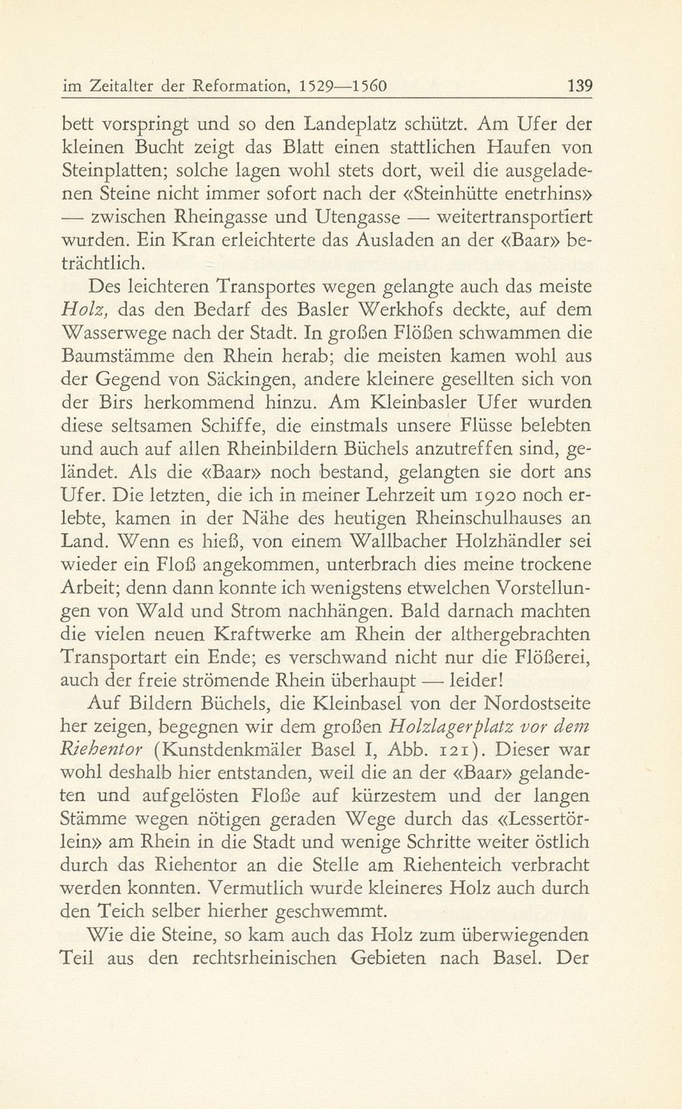 Bau- und Kunstpflege der Stadt Basel im Zeitalter der Reformation, 1529-1560 – Seite 7