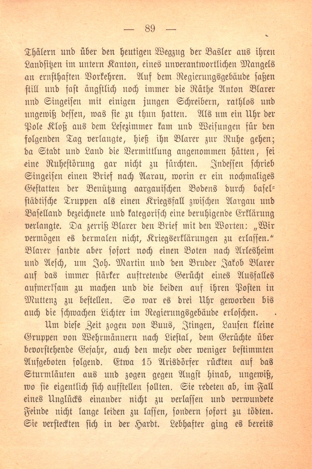 Der dritte August 1833. Mit einer Situationskarte – Seite 12