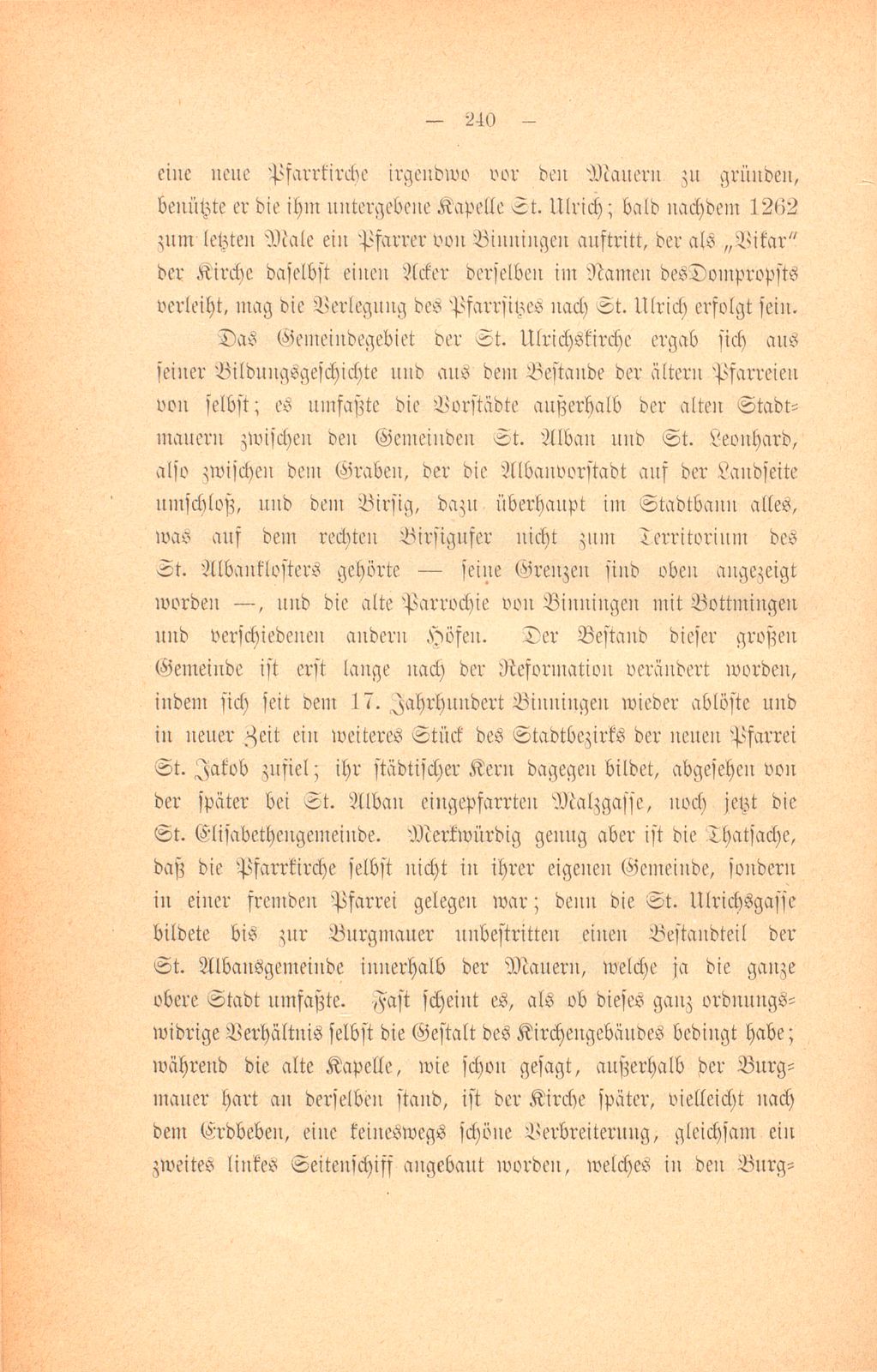 Die Kirchgemeinden Basels vor der Reformation – Seite 21