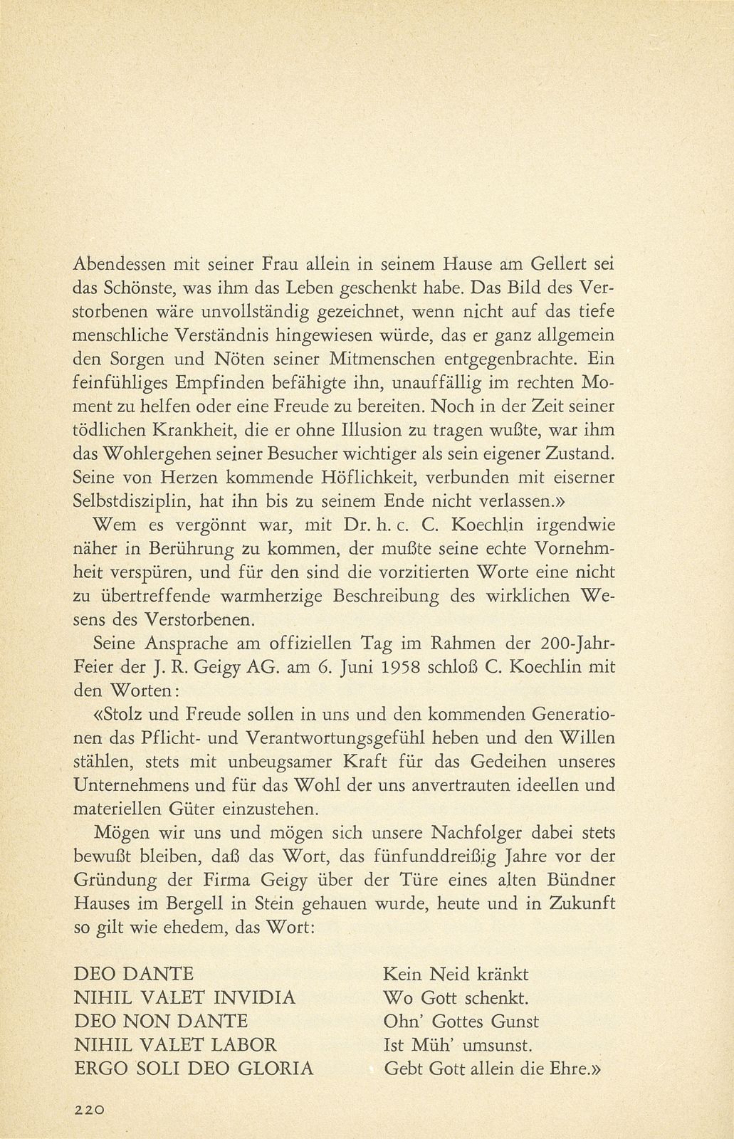 Dr. h.c. Carl Koechlin-Vischer (1889-1969) – Seite 13