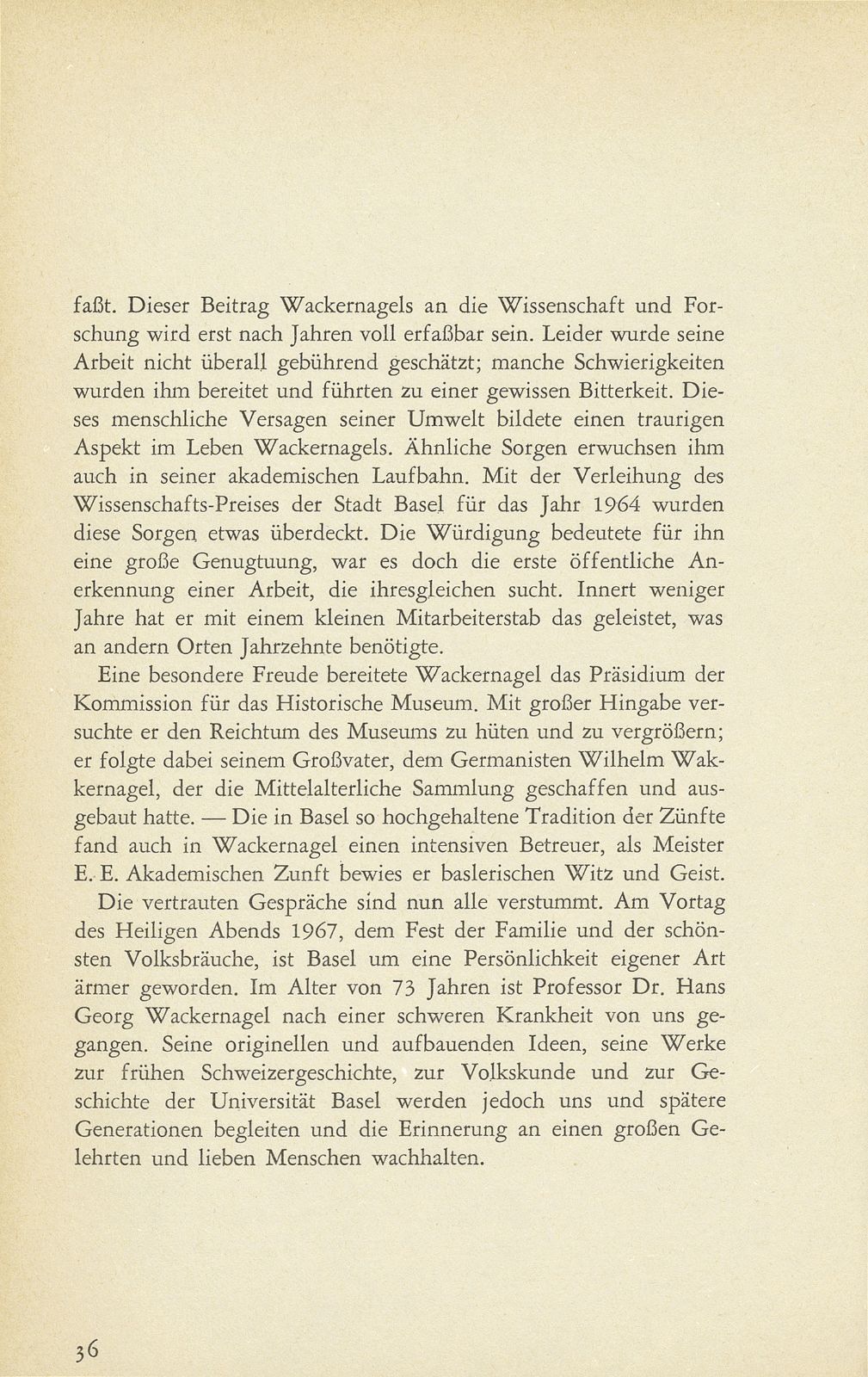 Prof. Dr. phil. Hans Georg Wackernagel (1895-1967) – Seite 8