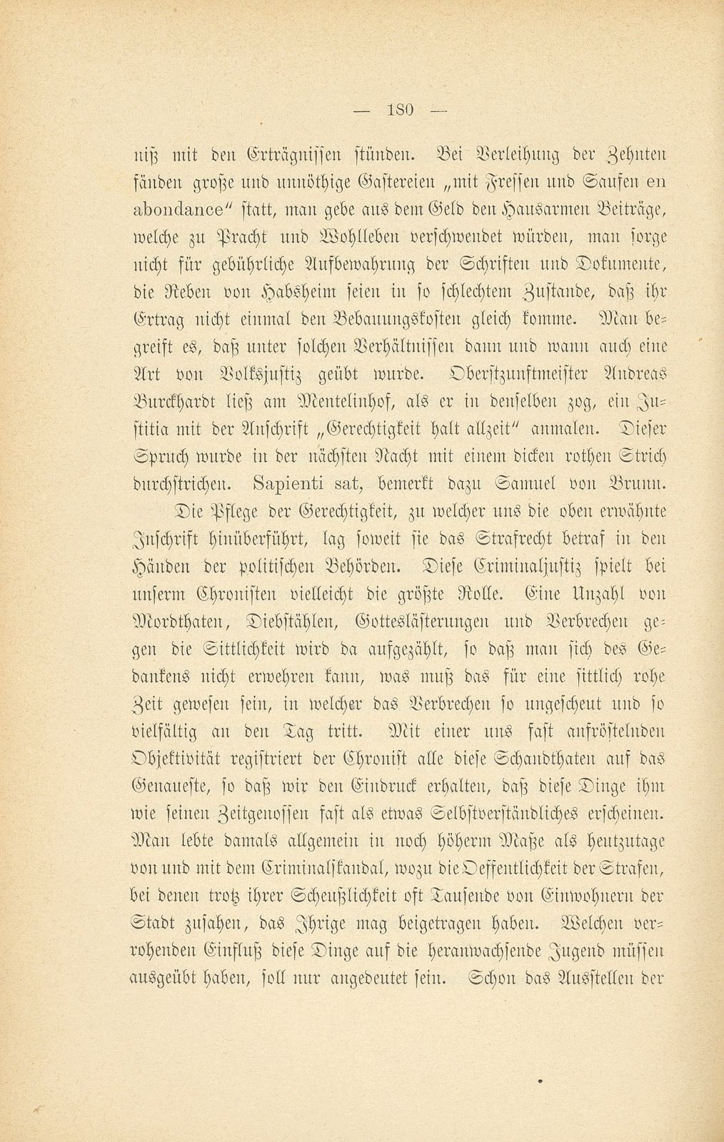 Mitteilungen aus einer Basler Chronik des beginnenden XVIII. Jahrhunderts [Sam. v. Brunn] – Seite 16