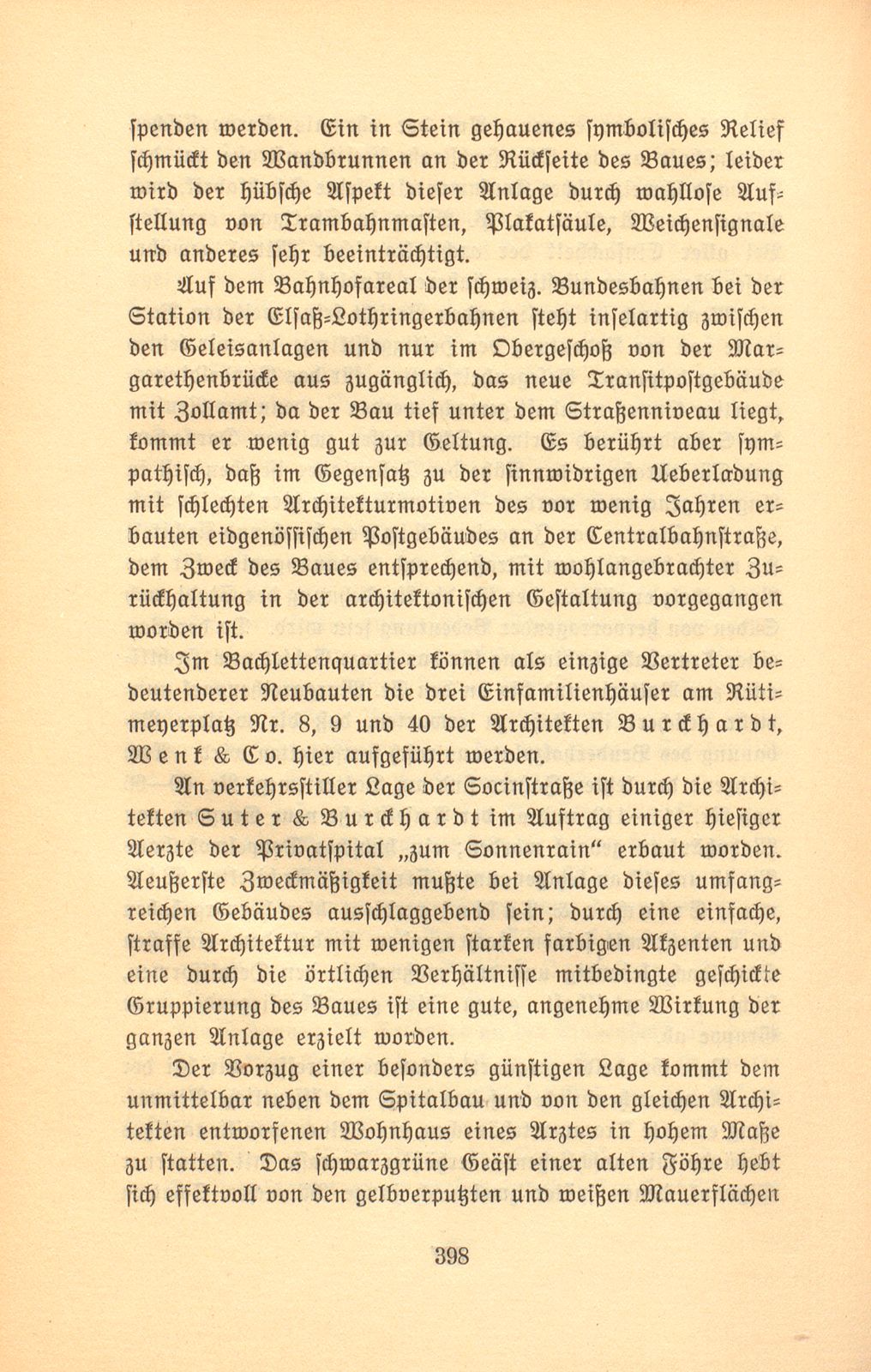 Das künstlerische Leben in Basel vom 1. November 1912 bis 31. Oktober 1913 – Seite 8