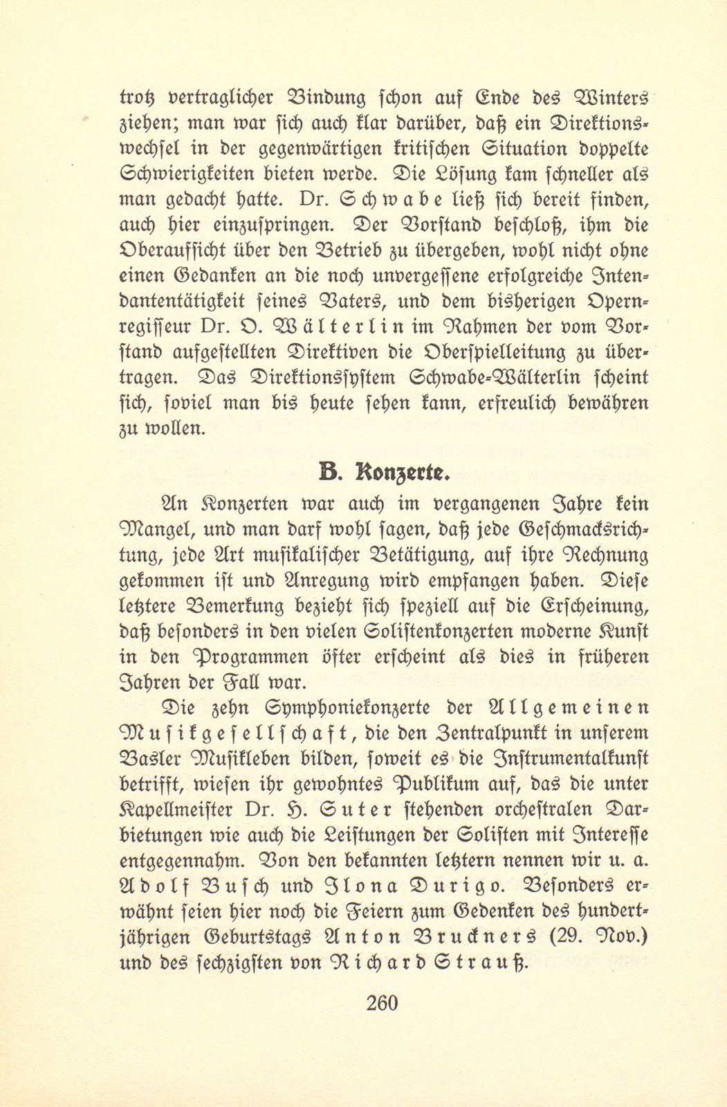 Das künstlerische Leben in Basel vom 1. Oktober 1924 bis 30. September 1925 – Seite 8