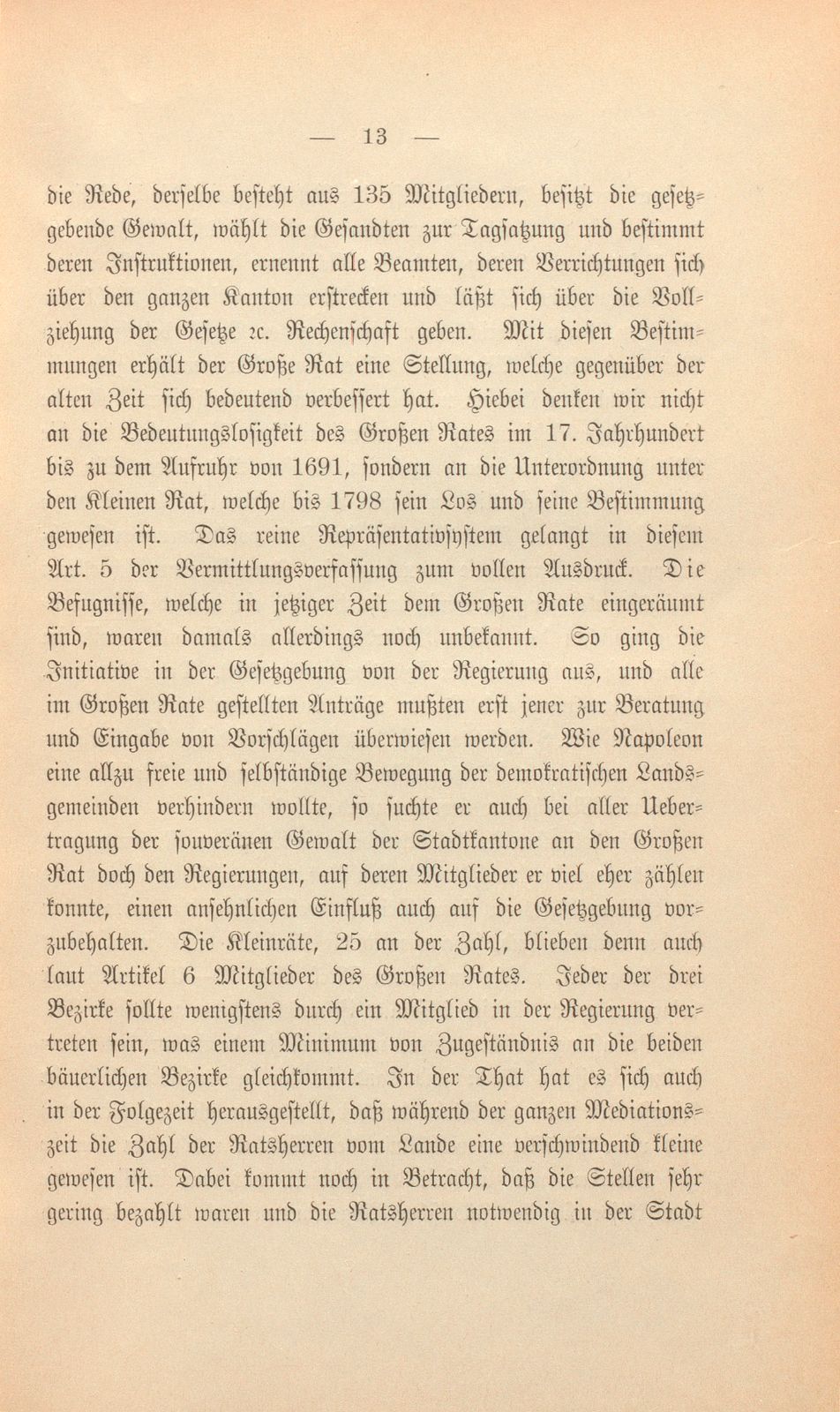 Zwei Basler Verfassungen aus dem Anfang unseres Jahrhunderts – Seite 13