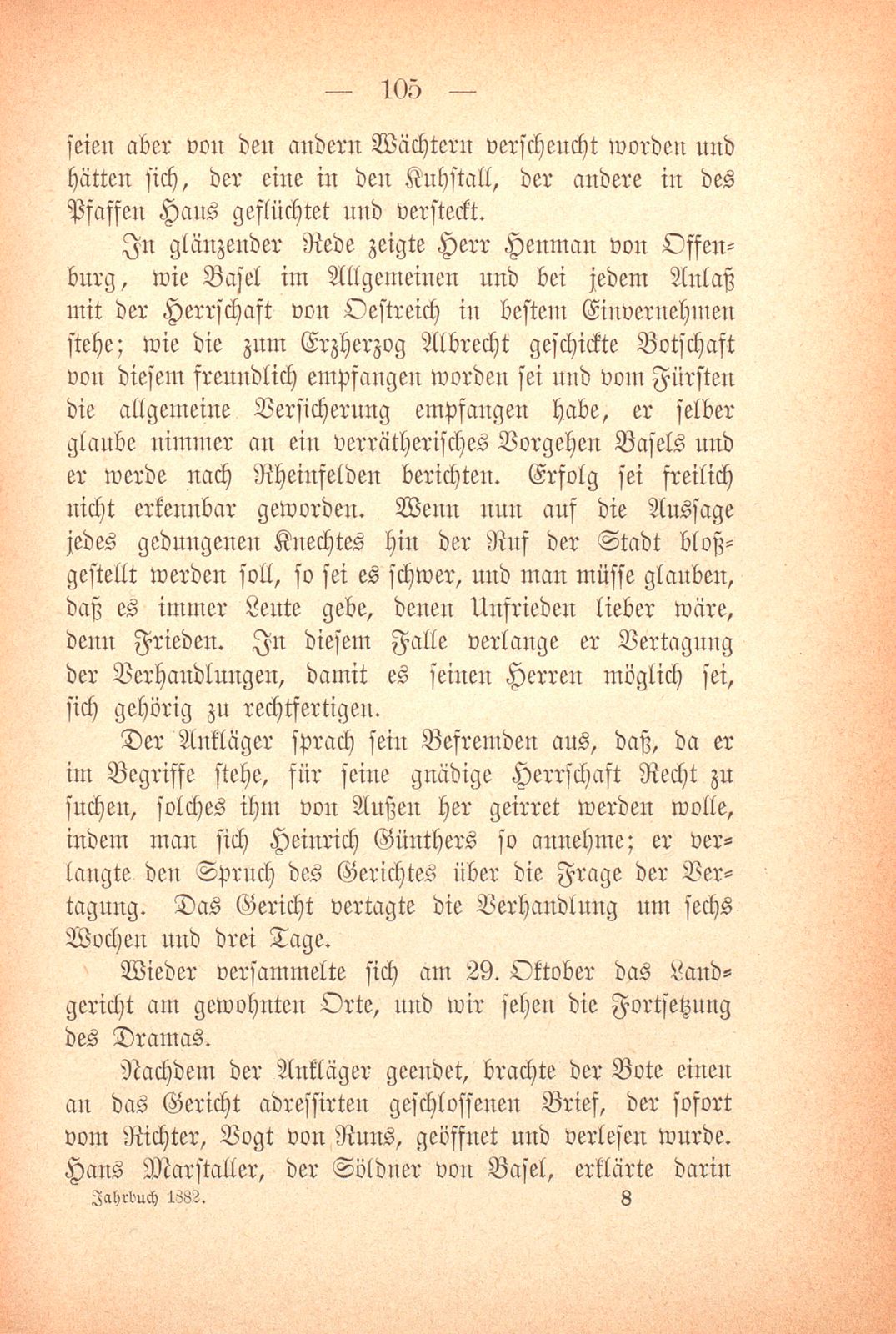 Drei Blätter aus der Geschichte des St. Jakobkrieges – Seite 38