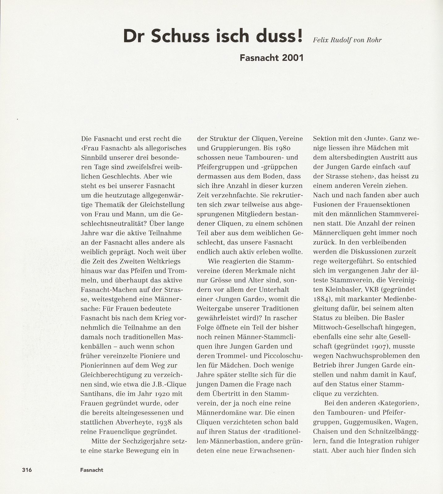 Dr Schuss isch duss! – Seite 1