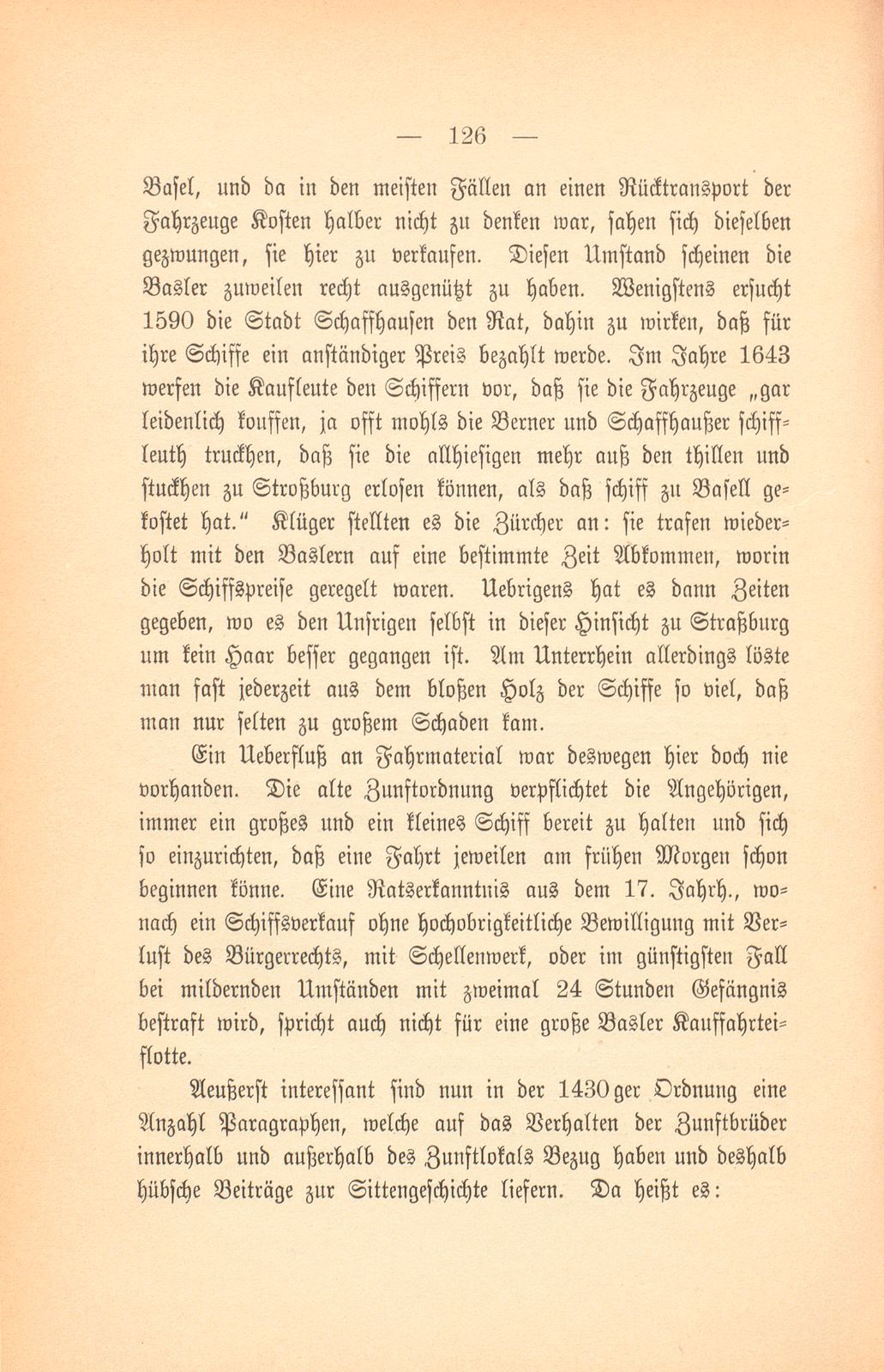 Zur Geschichte der Basler Rheinschiffahrt und der Schiffleutenzunft – Seite 16