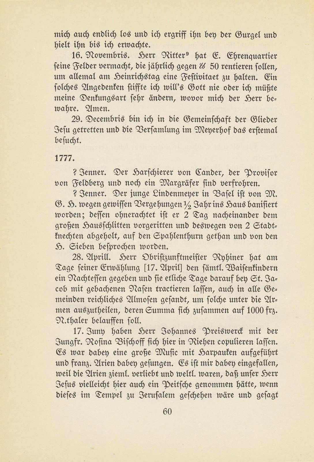 Streifzüge durch ein Notizbuch aus der Zopfzeit. [Emanuel Le Grand] – Seite 10