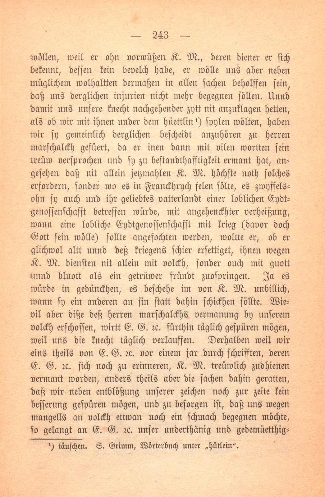 Schicksal einiger Basler Fähnlein in französischem Sold. (1589-1593.) – Seite 92