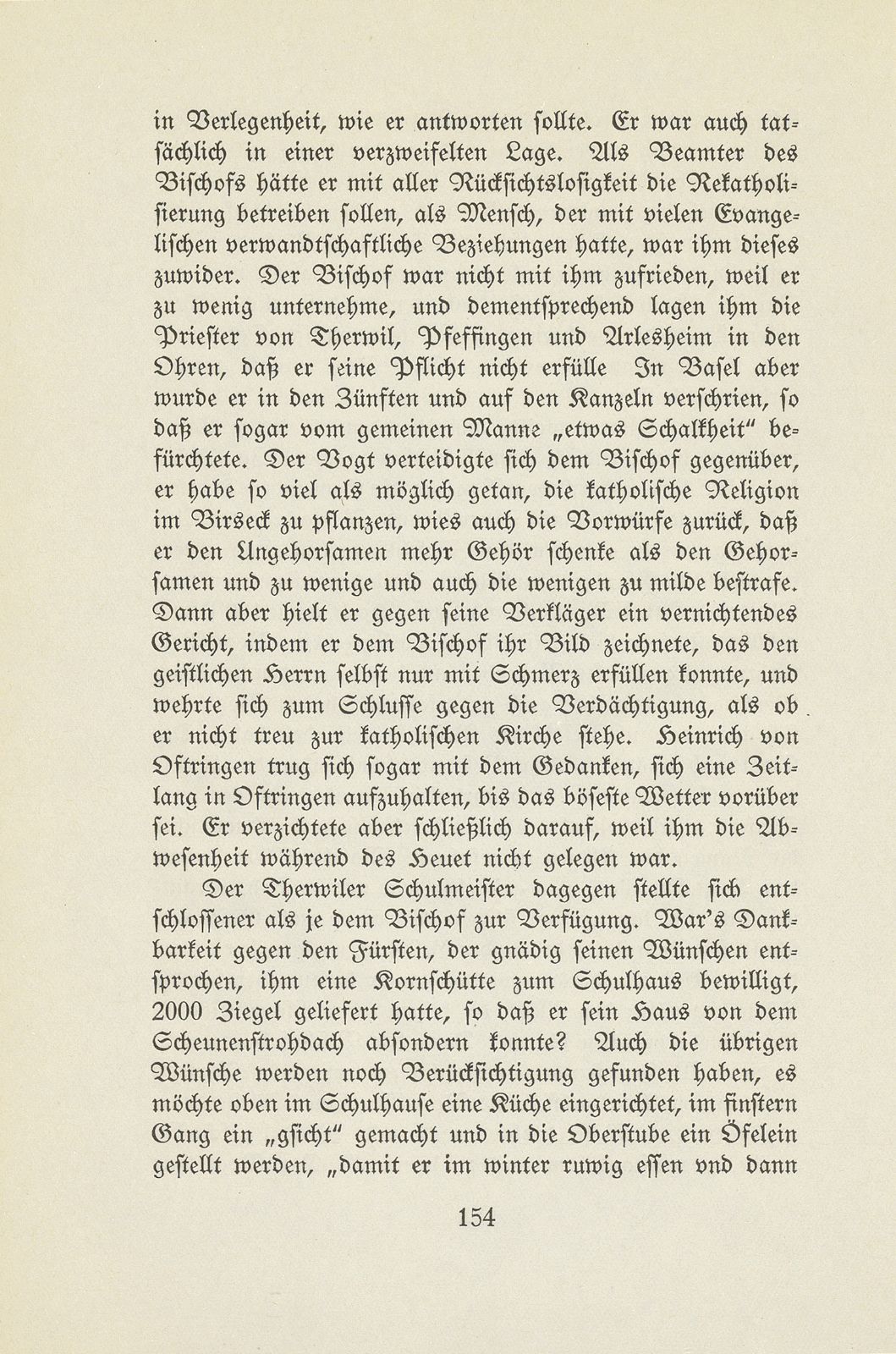 Therwil und Ettingen in der Zeit der Reformation und Gegenreformation – Seite 48