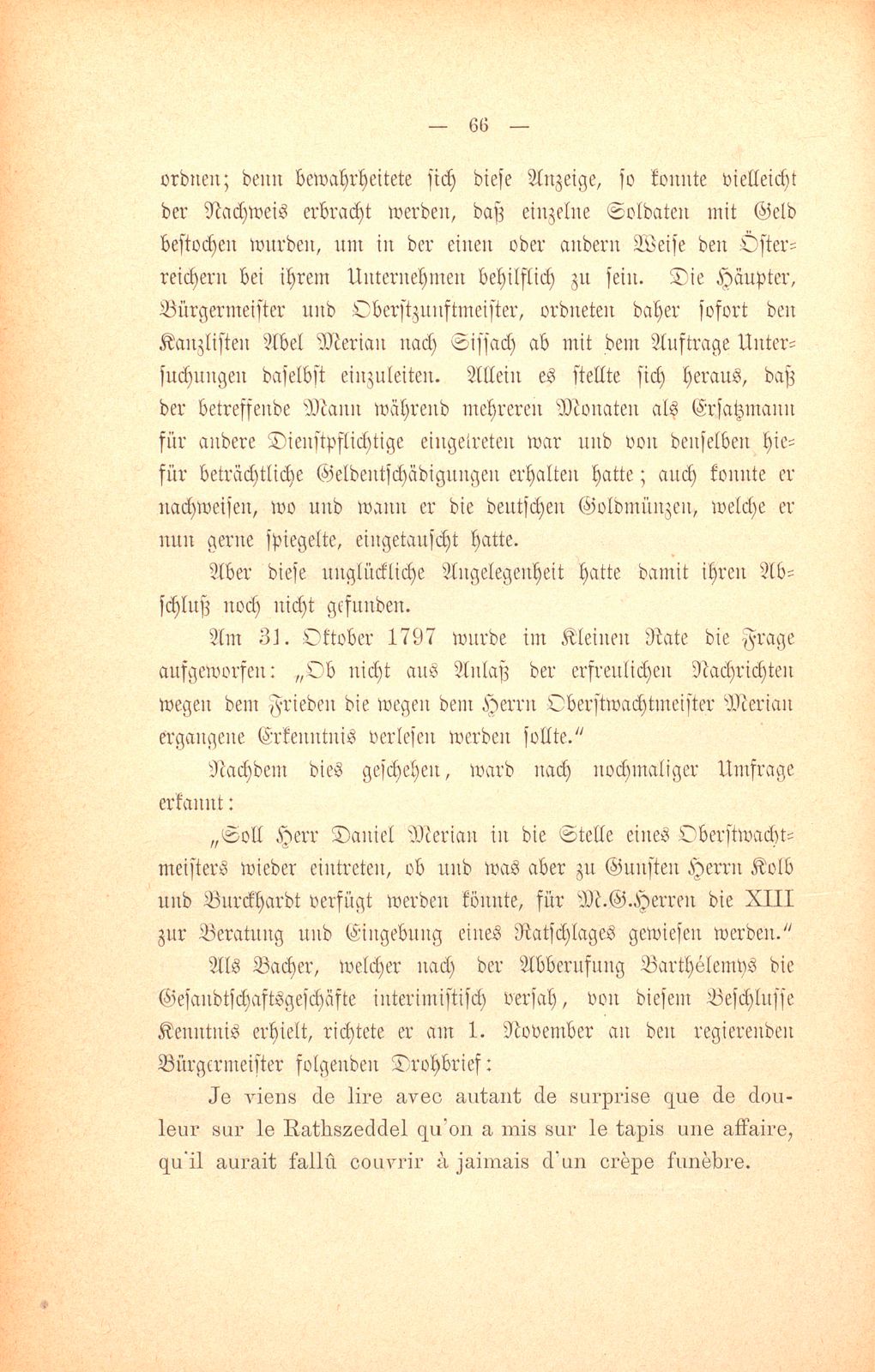 Ein Staatsprozess aus den letzten Tagen der alten Eidgenossenschaft – Seite 49