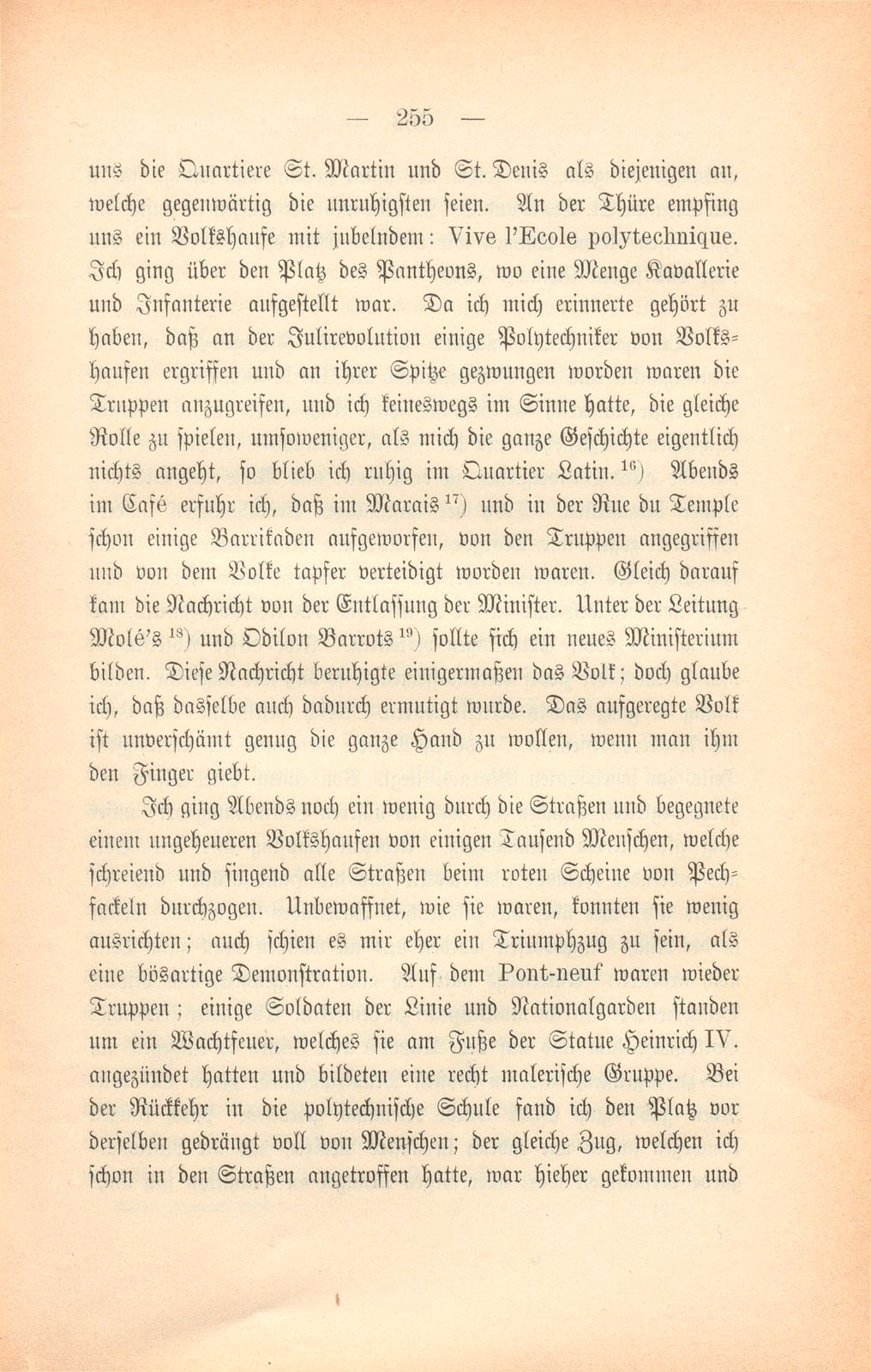 Erlebnisse eines Pariser Polytechnikers während der Februar-Revolution des Jahres 1848 – Seite 7