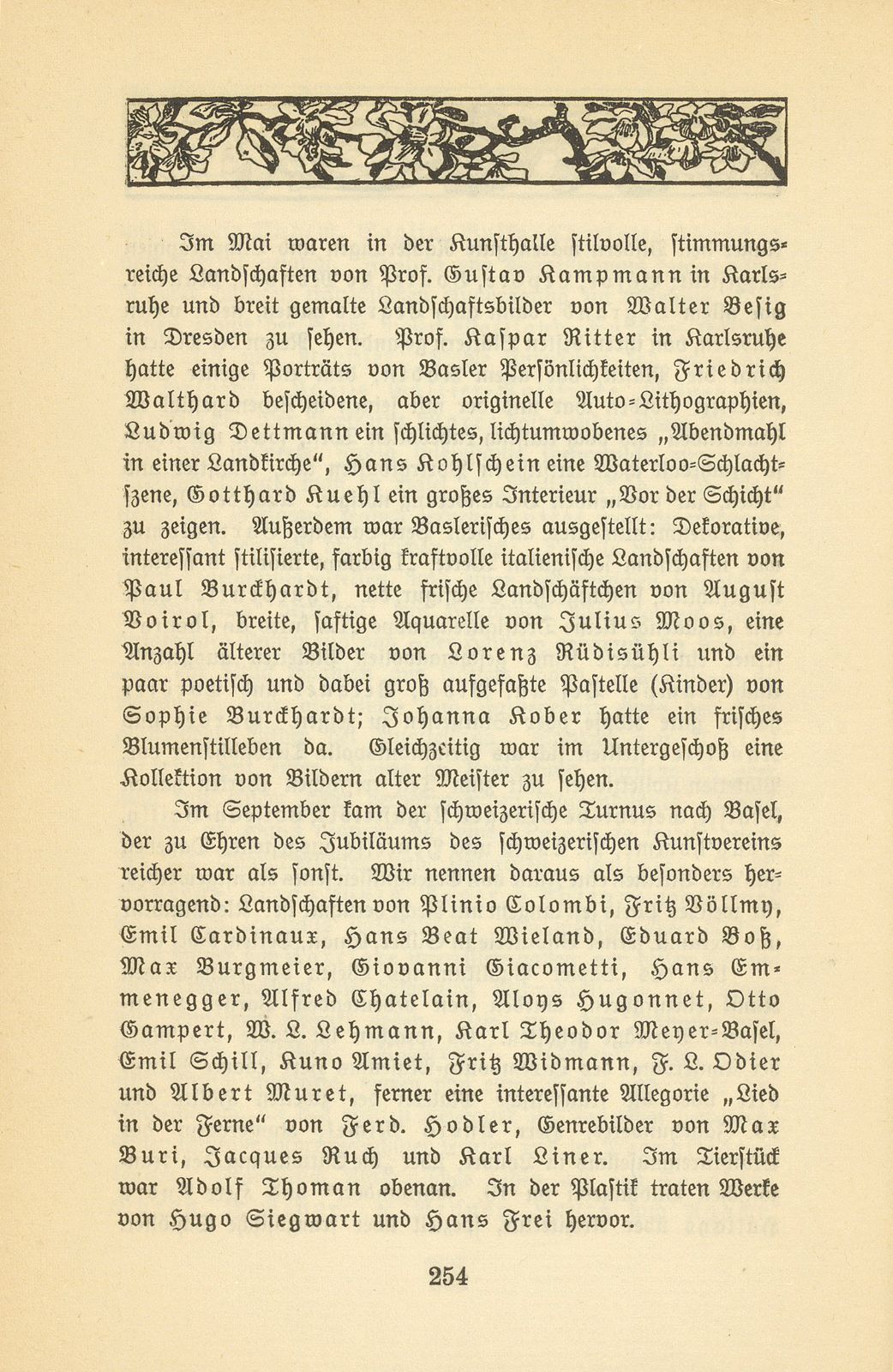 Das künstlerische Leben in Basel vom 1. November 1905 bis 31. Oktober 1906 – Seite 9