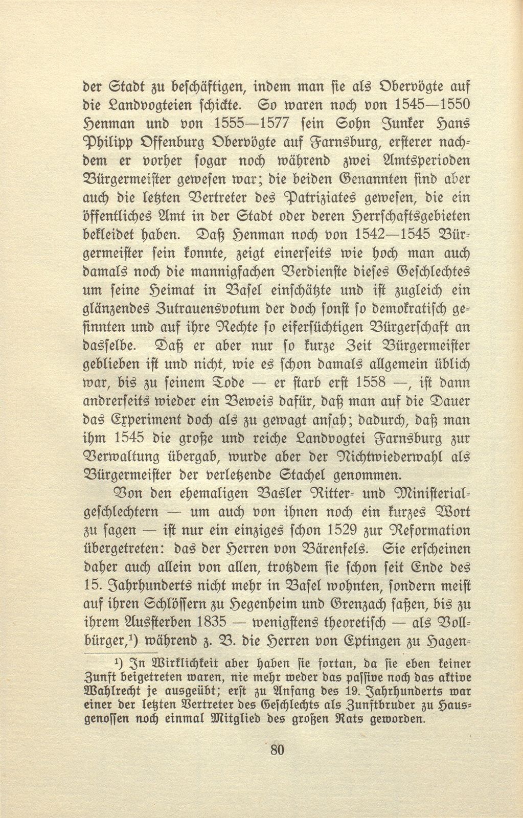 Stände und Verfassung in Basel vom 16. bis 18. Jahrhundert – Seite 11