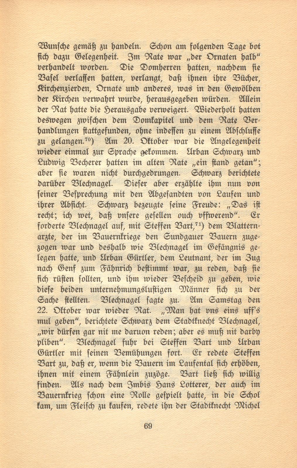 Die Reformation im baslerisch-bischöflichen Laufen – Seite 33