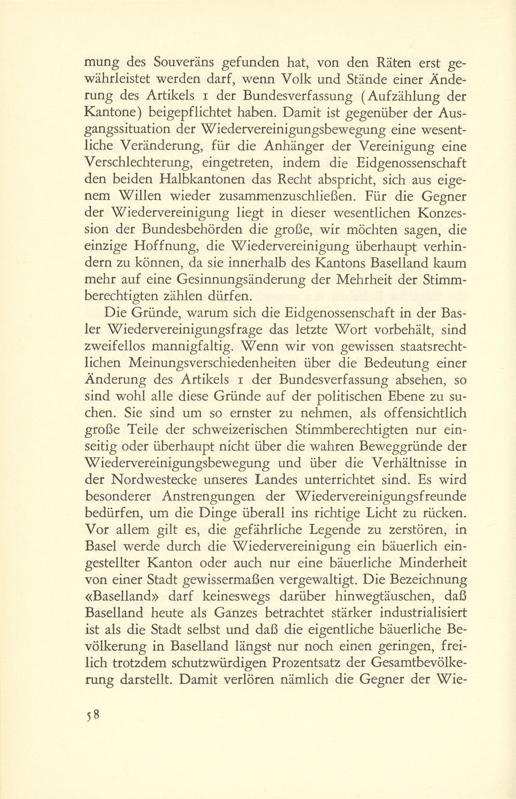 Die Wiedervereinigungsfrage vor dem Basler Verfassungsrat – Seite 25