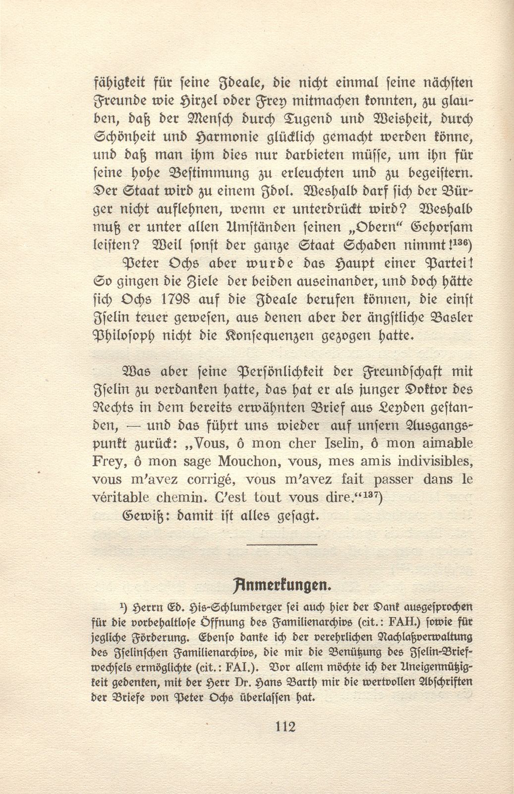 Der Einfluss Isaac Iselins auf Peter Ochs – Seite 49