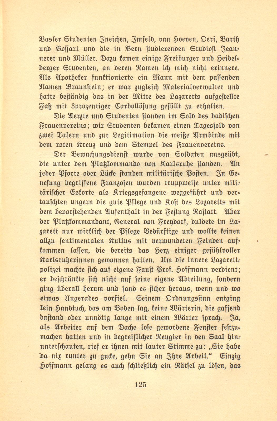 Lazaretterinnerungen aus dem Kriege 1870/71 – Seite 15