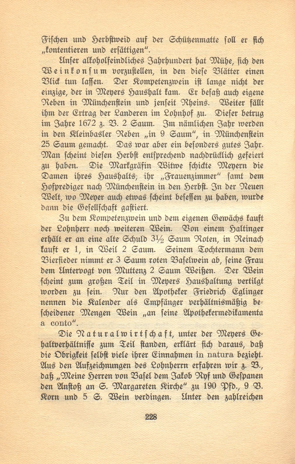 Aus den Aufzeichnungen des Lohnherrn Jakob Meyer 1670-1674 – Seite 16