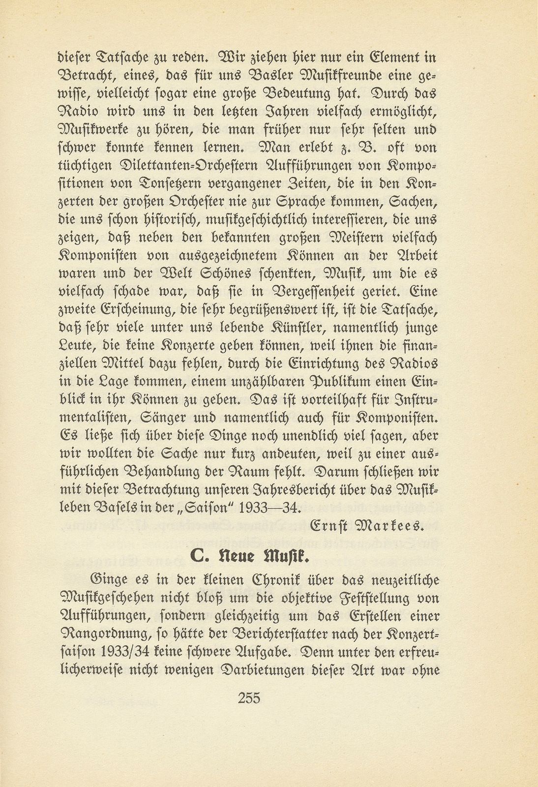 Das künstlerische Leben in Basel vom 1. Oktober 1933 bis 30. September 1934 – Seite 7