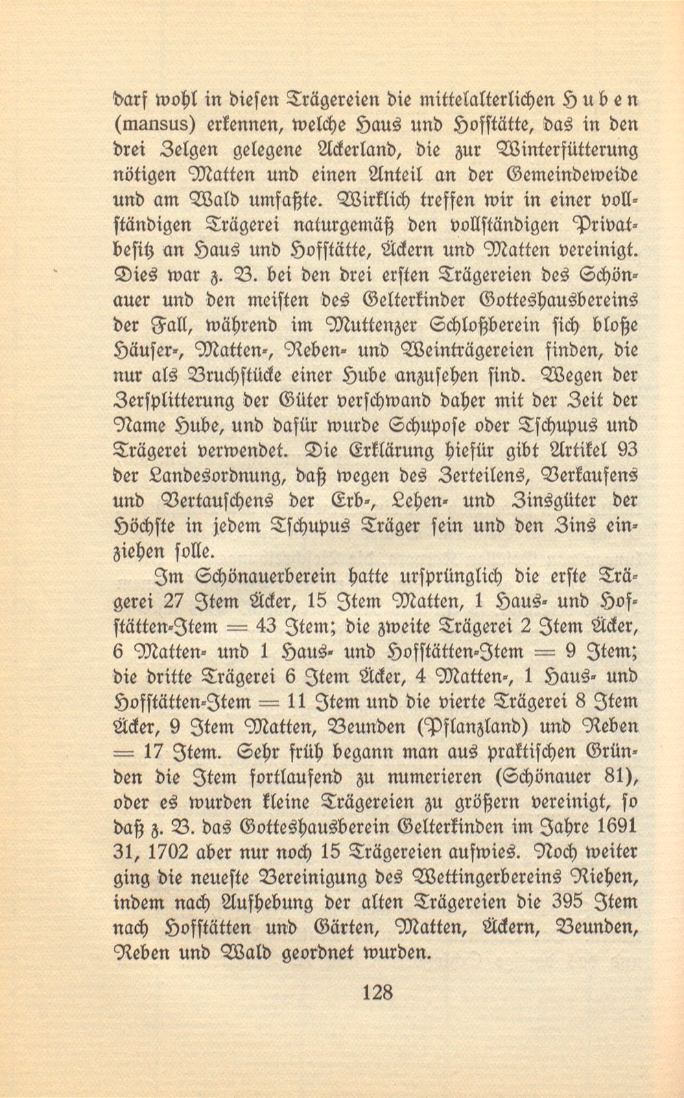 Die Lasten der baslerischen Untertanen im 18. Jahrhundert – Seite 20