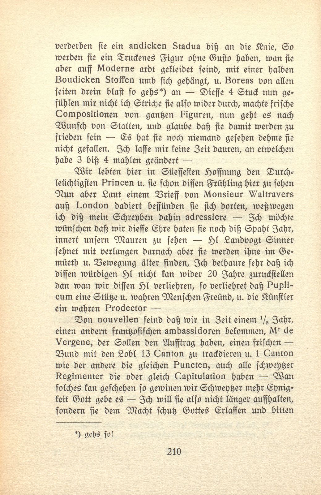 C.F. von Staal und Emanuel Handmann. (Nebst acht Briefen des Künstlers.) – Seite 16