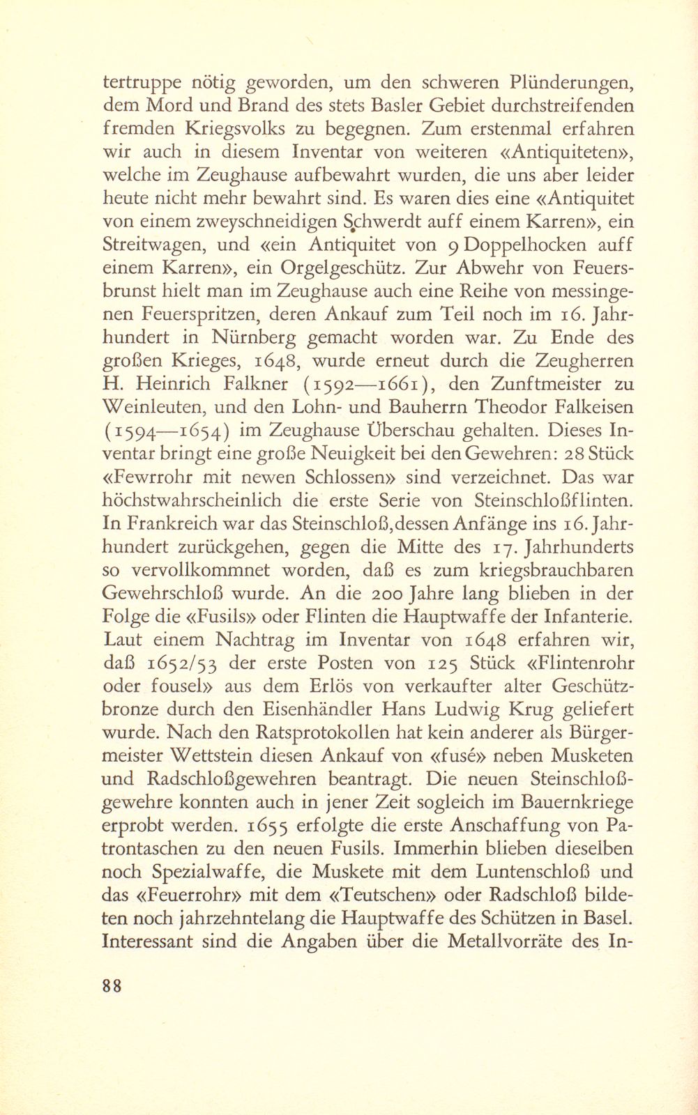 Die erhaltenen Waffenbestände des alten Basler Zeughauses – Seite 8