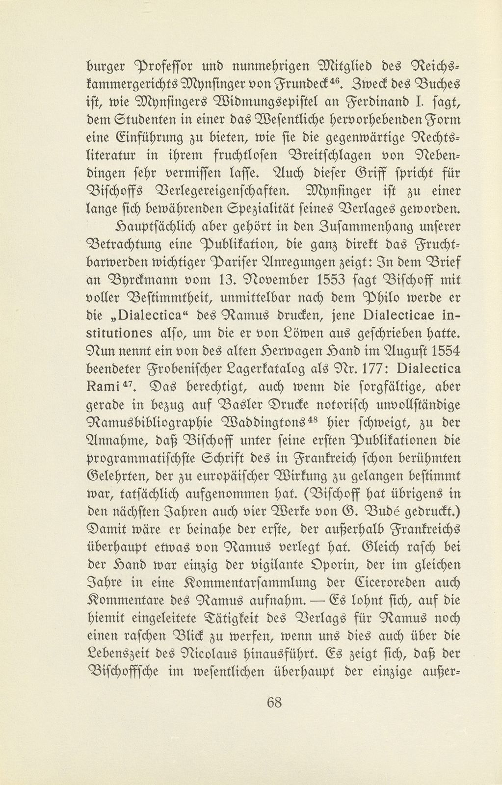 Aus den Lehrjahren Nicolaus Bischoffs des Jüngeren – Seite 43