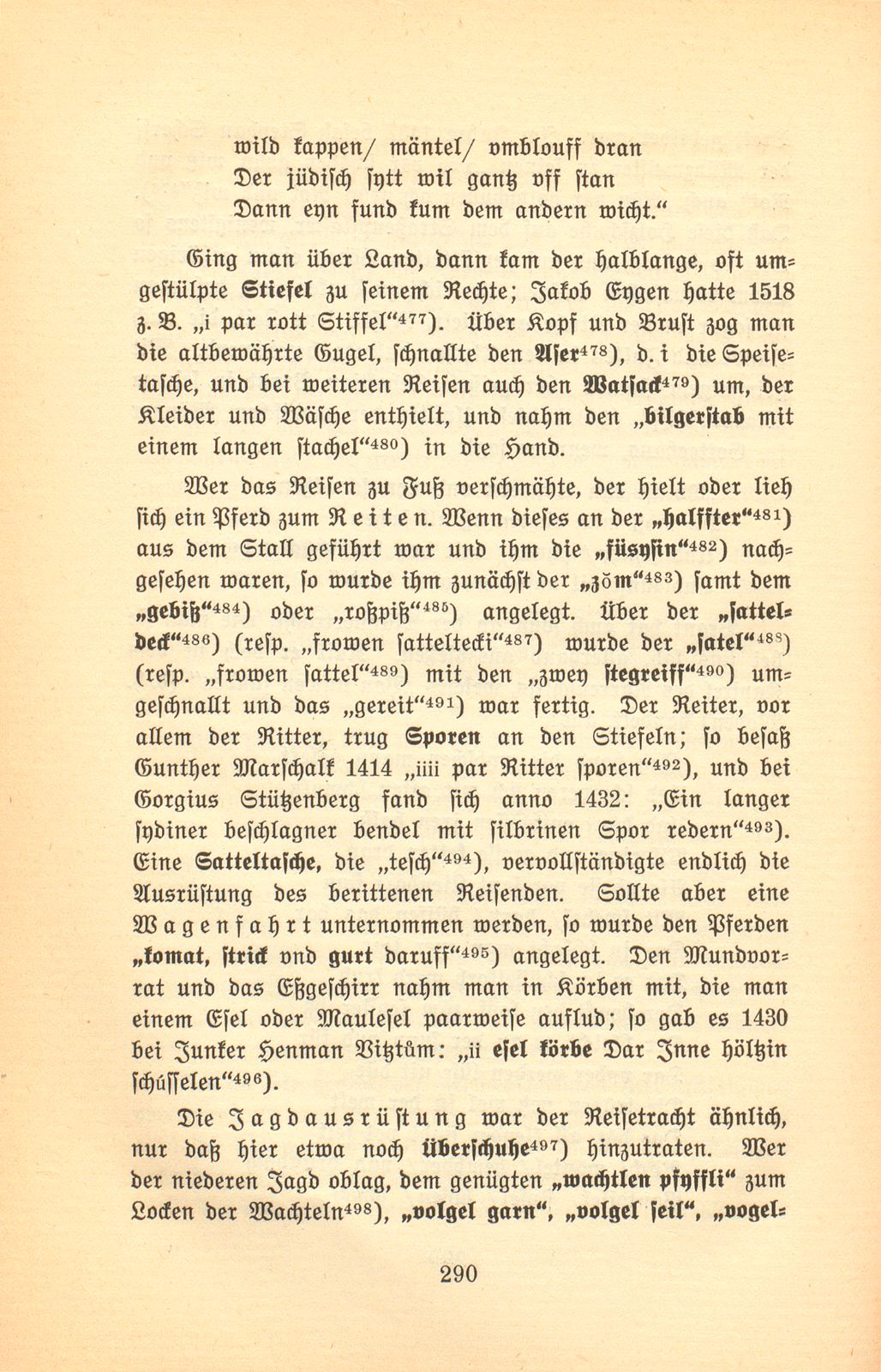 Der Basler Hausrat im Zeitalter der Spätgotik. (An Hand der schriftlichen Überlieferung.) – Seite 50