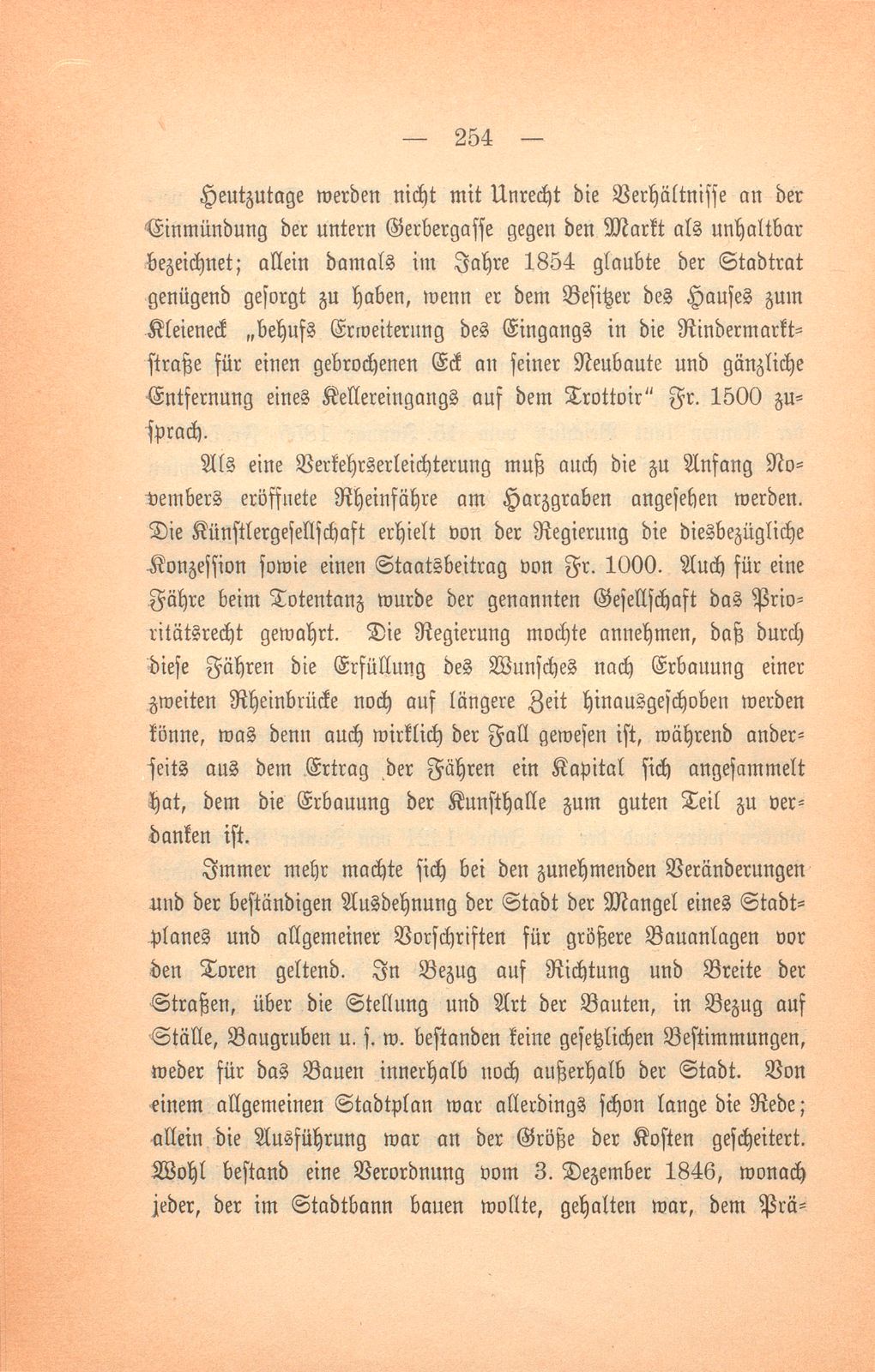 Basels bauliche Entwicklung im 19. Jahrhundert – Seite 48