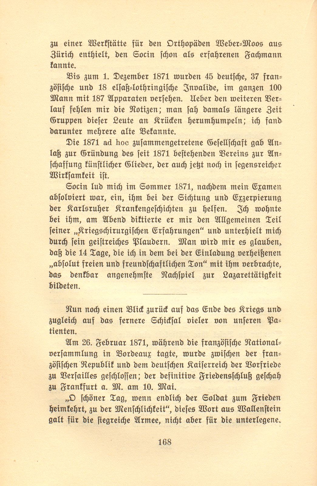 Lazaretterinnerungen aus dem Kriege 1870/71 – Seite 58