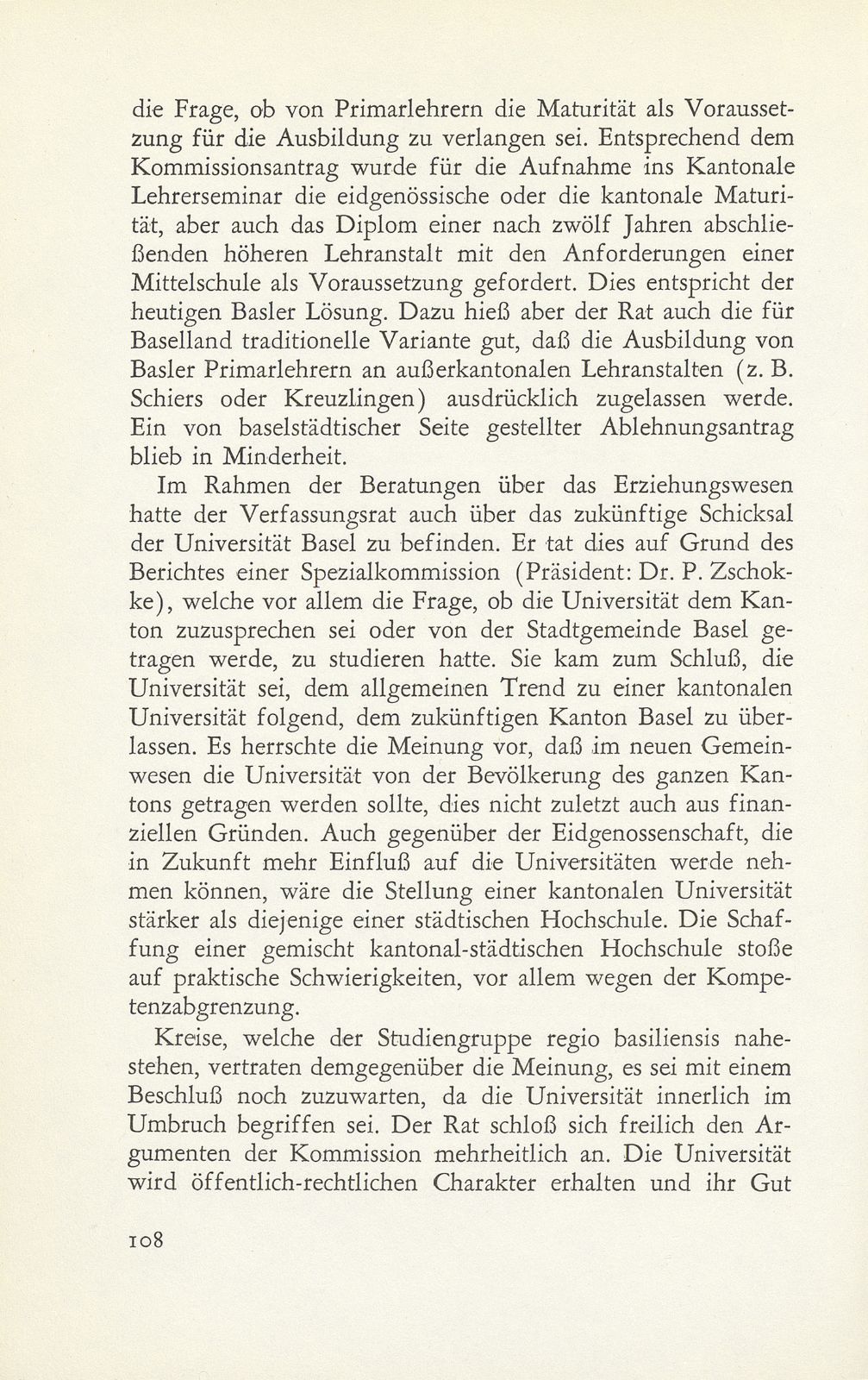 Die Grundlagen eines neuen Staates entstehen. (Zum Verfassungsentwurf und zu den Gesetzesdirektiven des zukünftigen Standes Basel.) – Seite 22