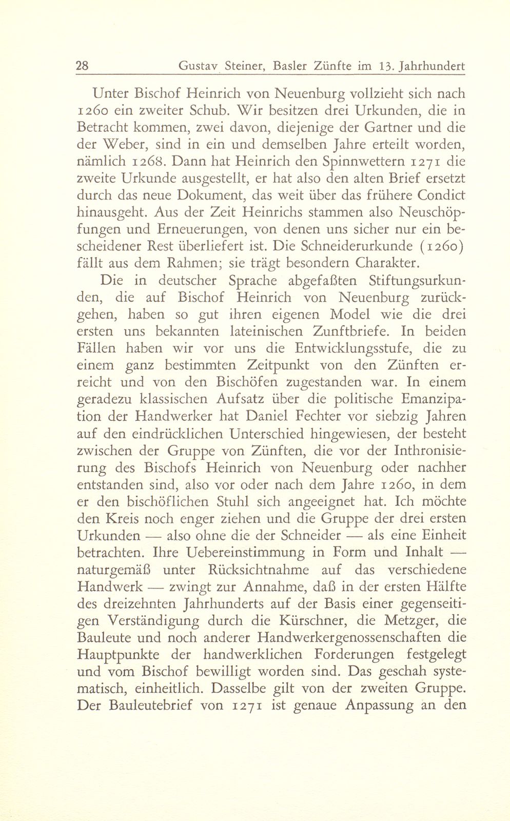 Entstehung und Charakter der Basler Zünfte im 13. Jahrhundert – Seite 12